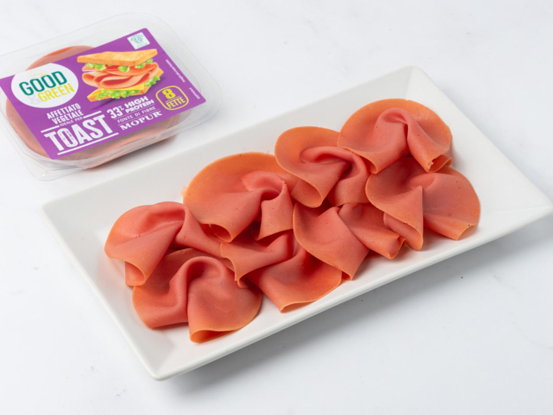 Affettato vegetale per toast