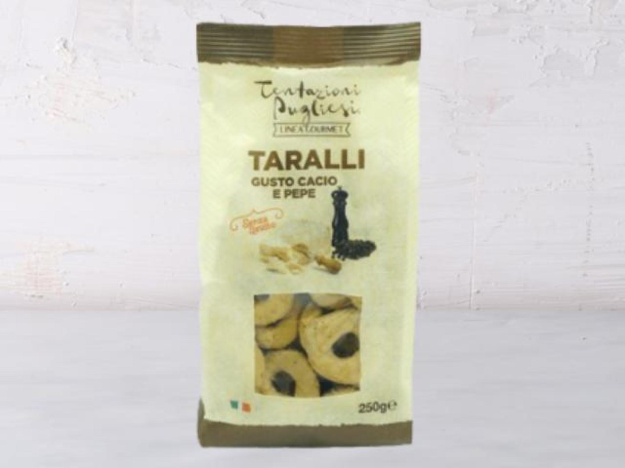 Taralli gusto cacio e pepe