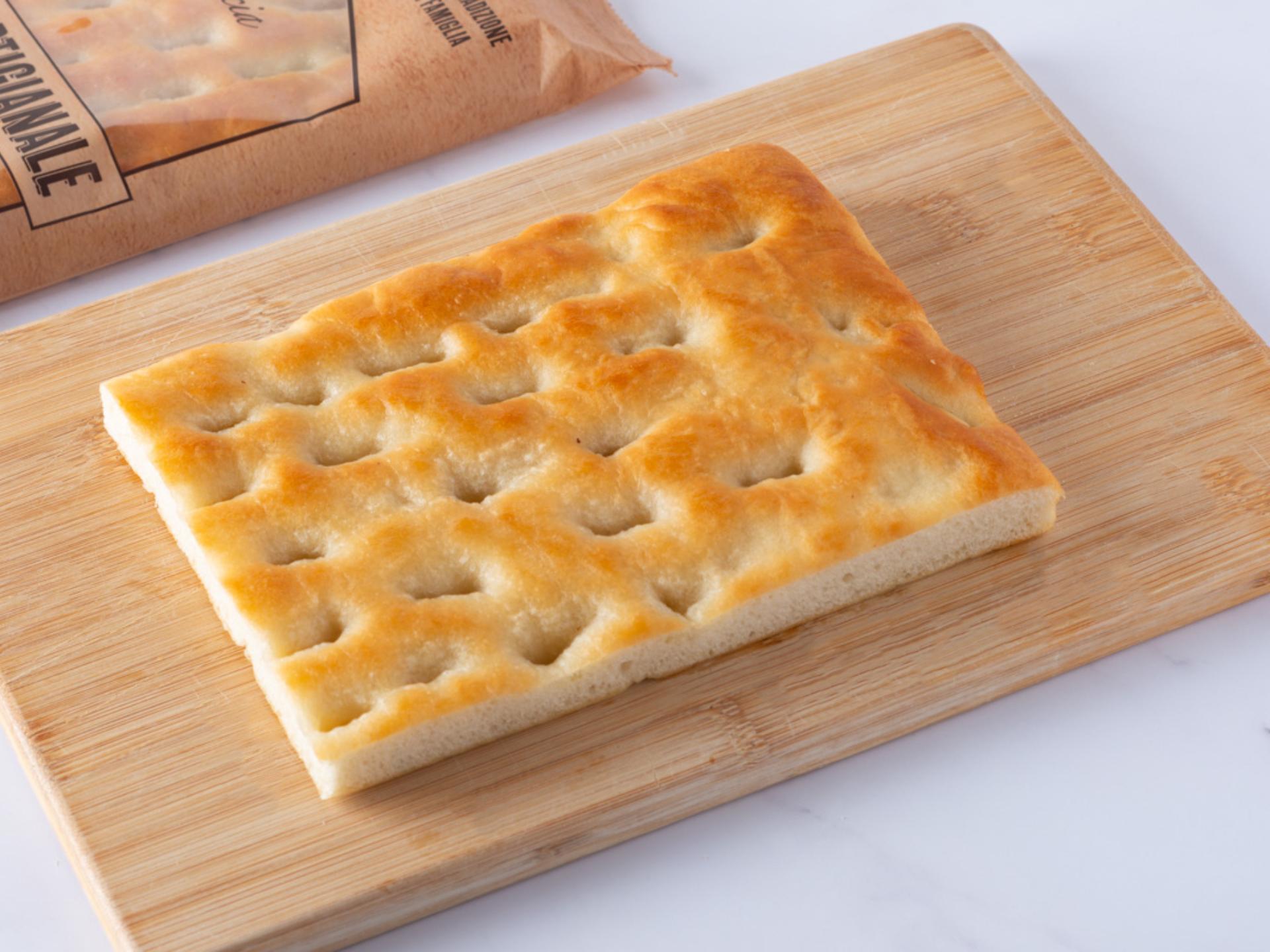 Focaccia genovese all'olio di oliva