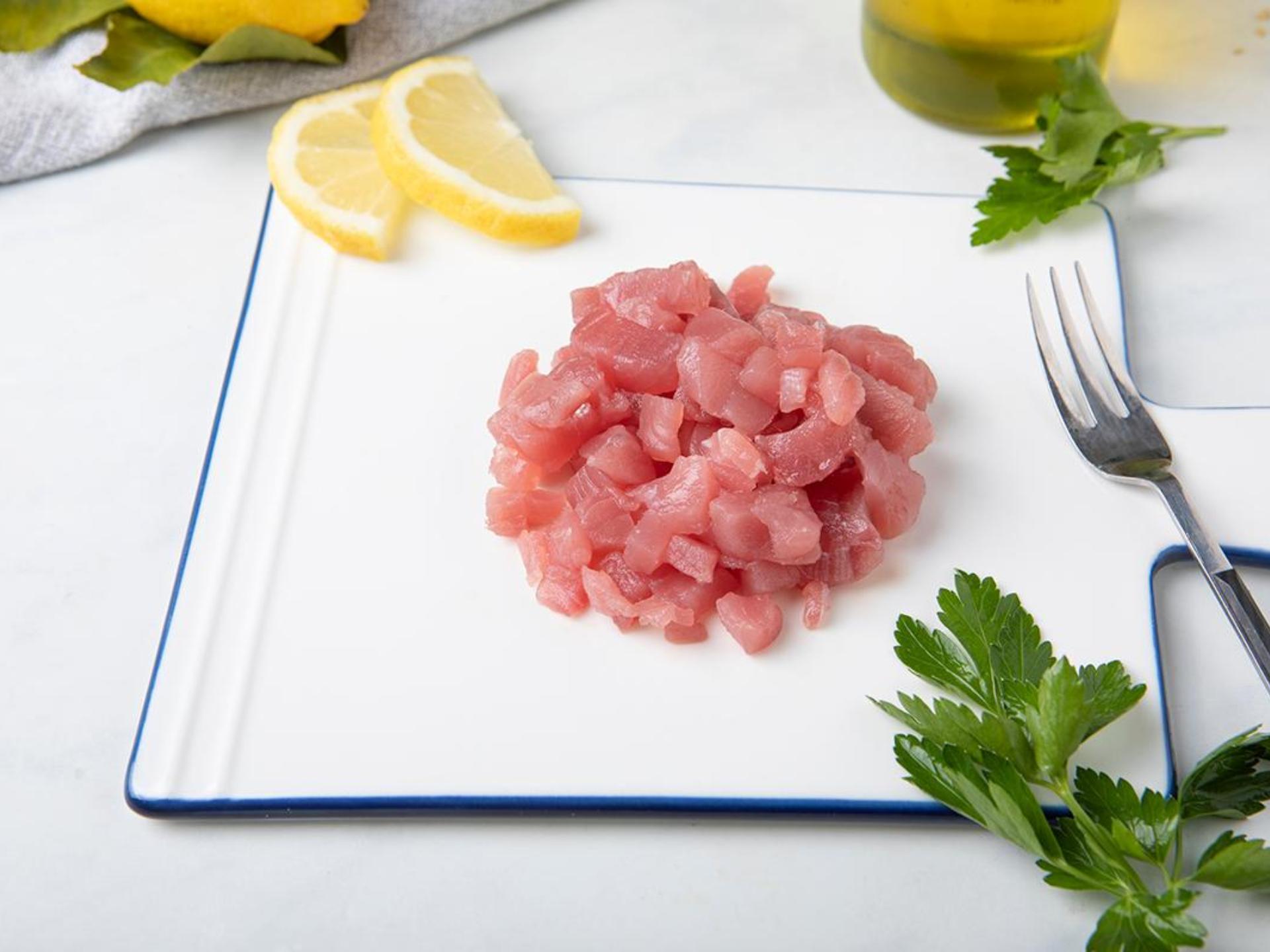 Tartare di tonno pinne gialle