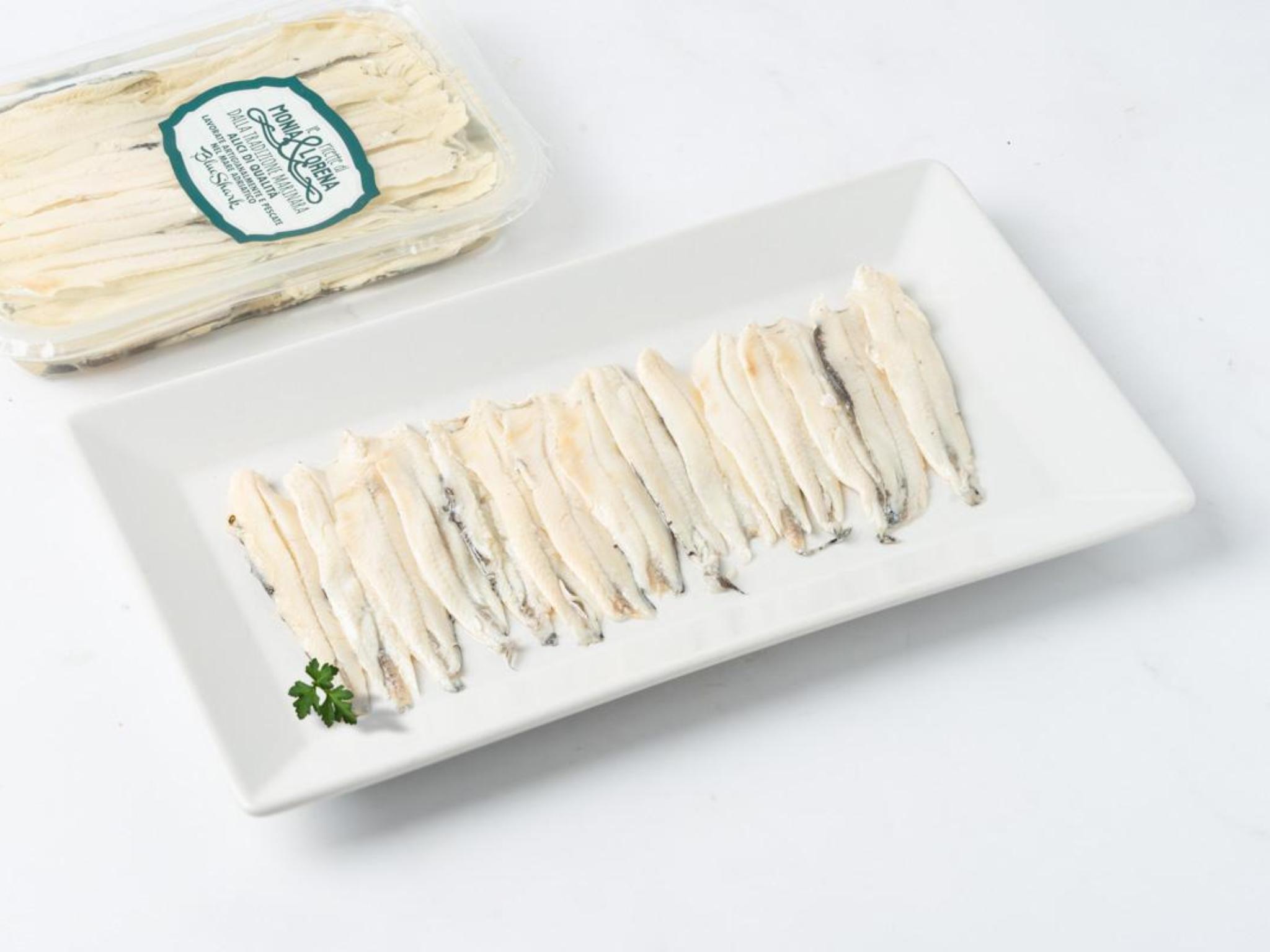 Alici dell'Adriatico marinate al naturale