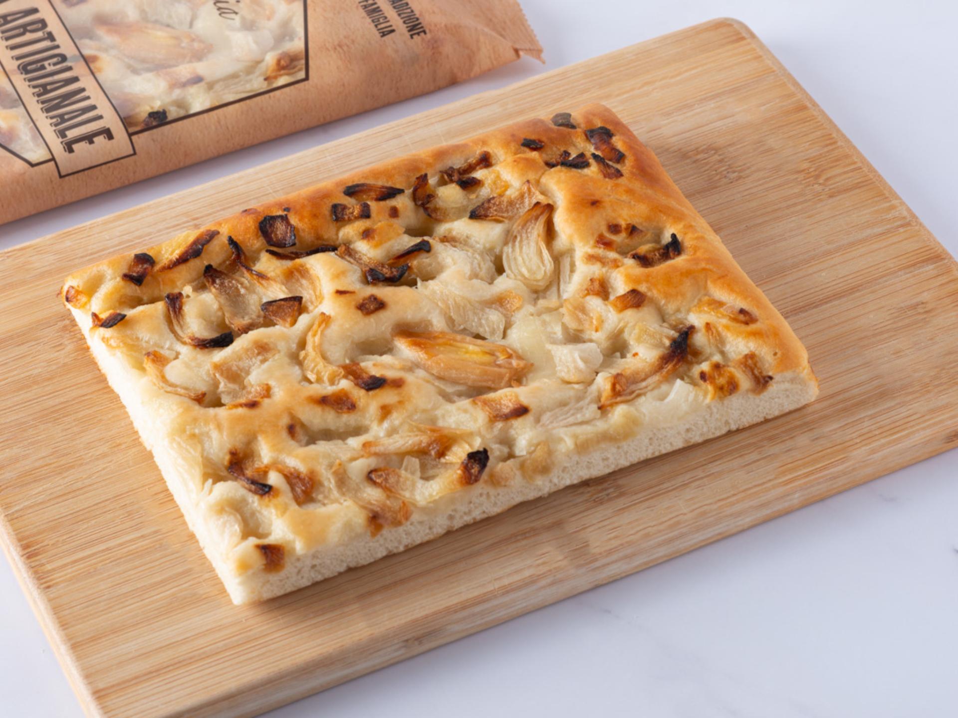 Focaccia con cipolle