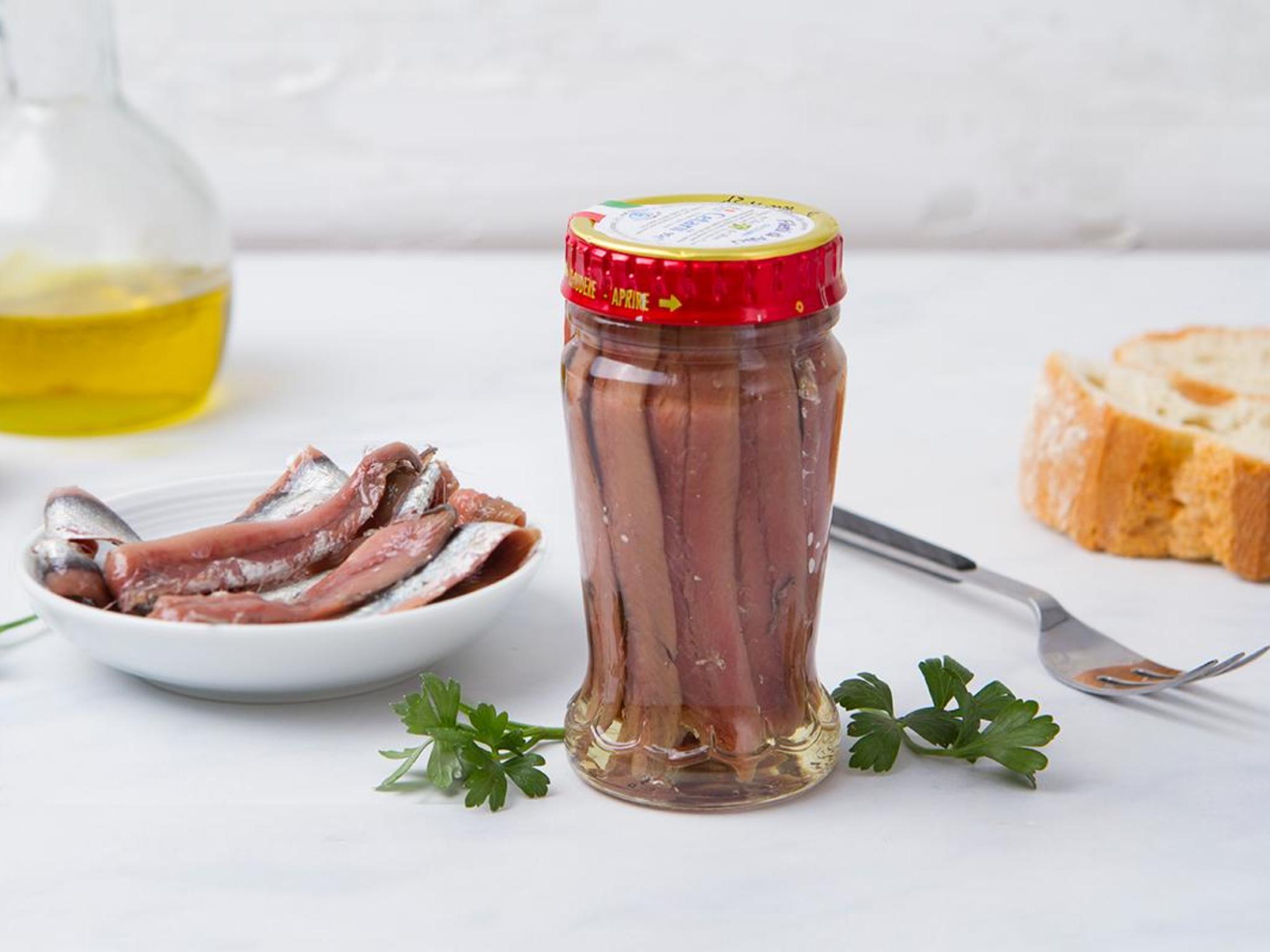 Filetti di alici di Cetara in olio d'oliva