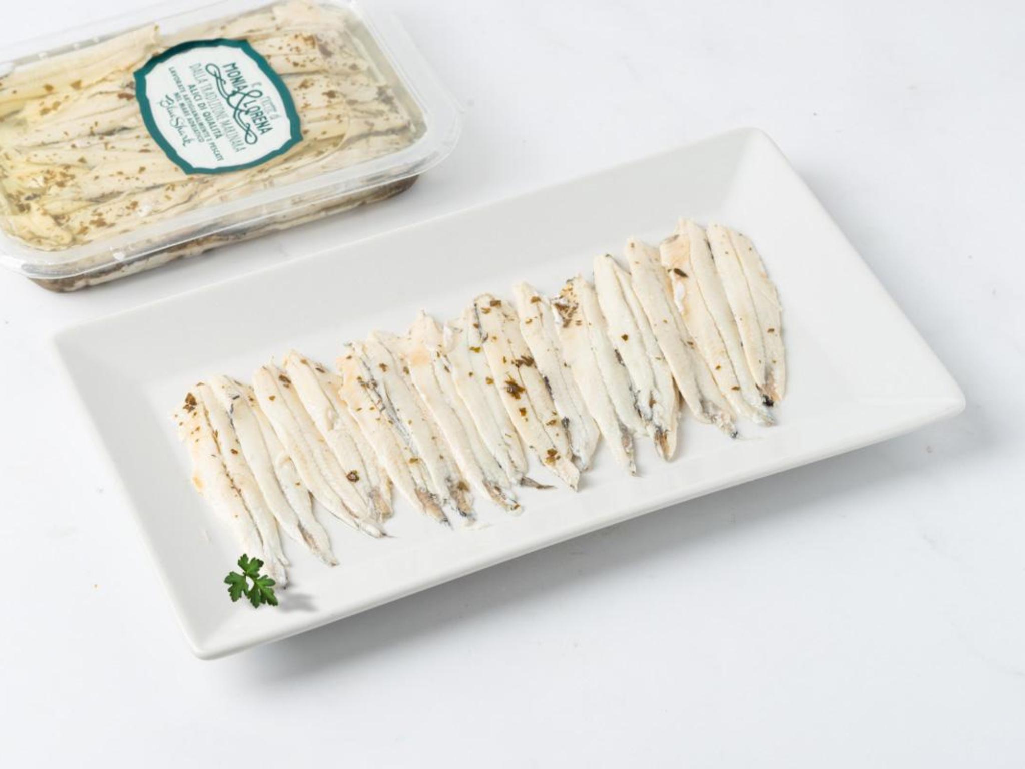 Alici dell'Adriatico marinate alla marinara