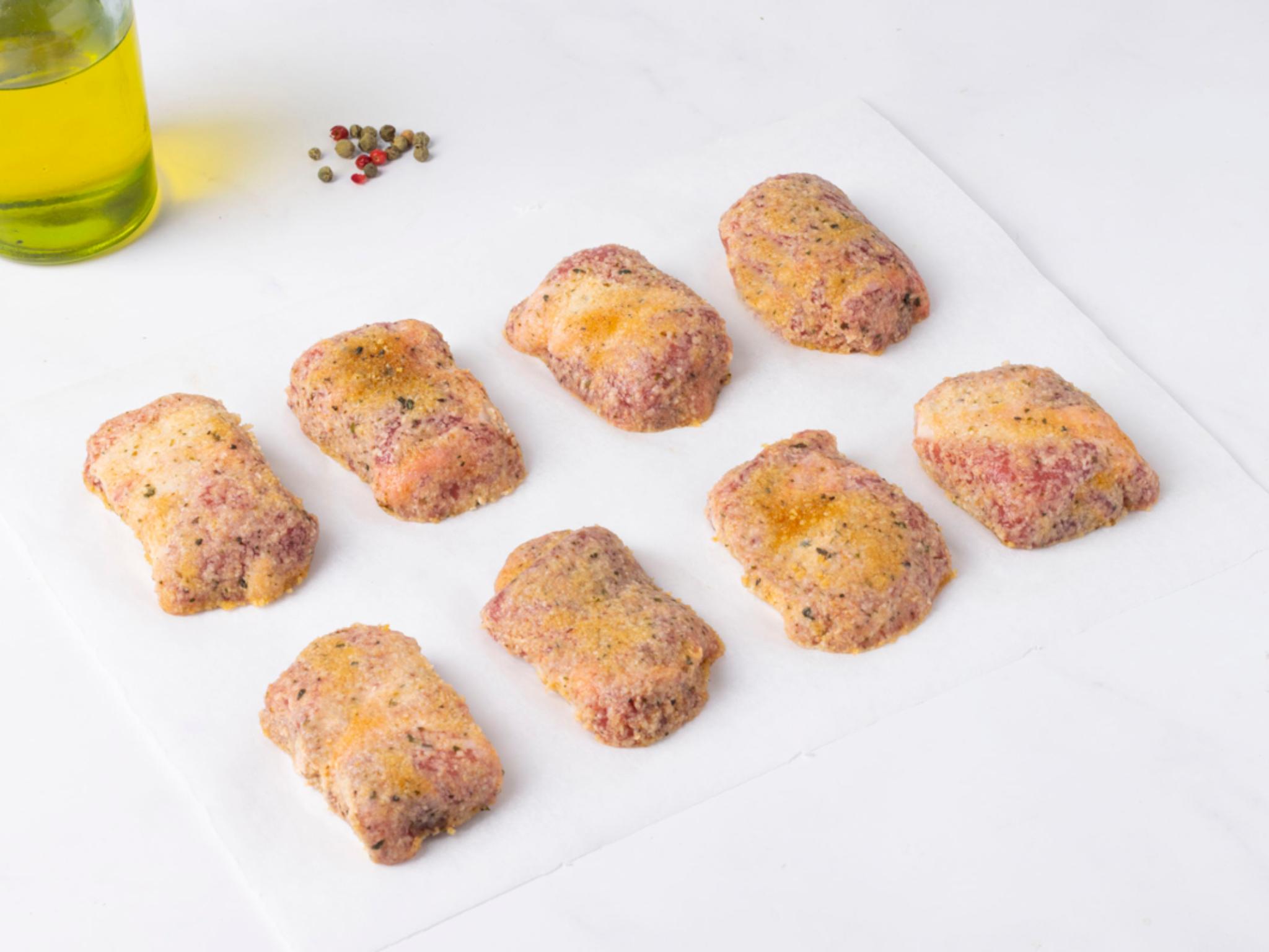 Bombetta del mese "Mediterranea" con ricotta, capperi e olive