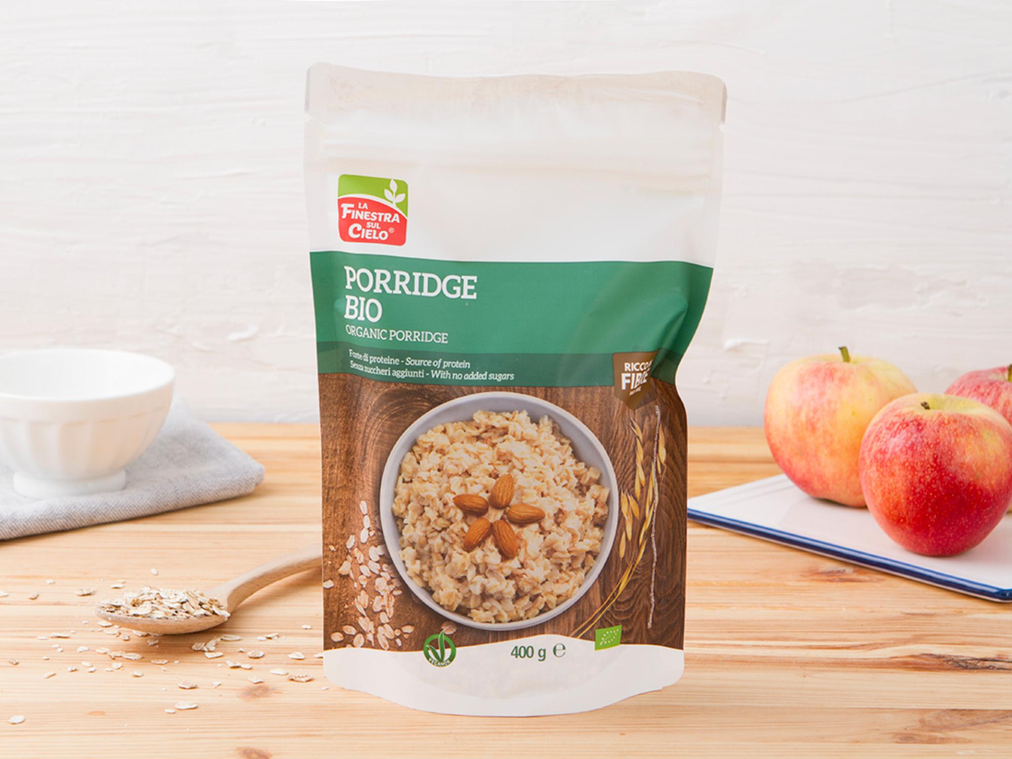 Porridge mandorle, cocco e semi BIO