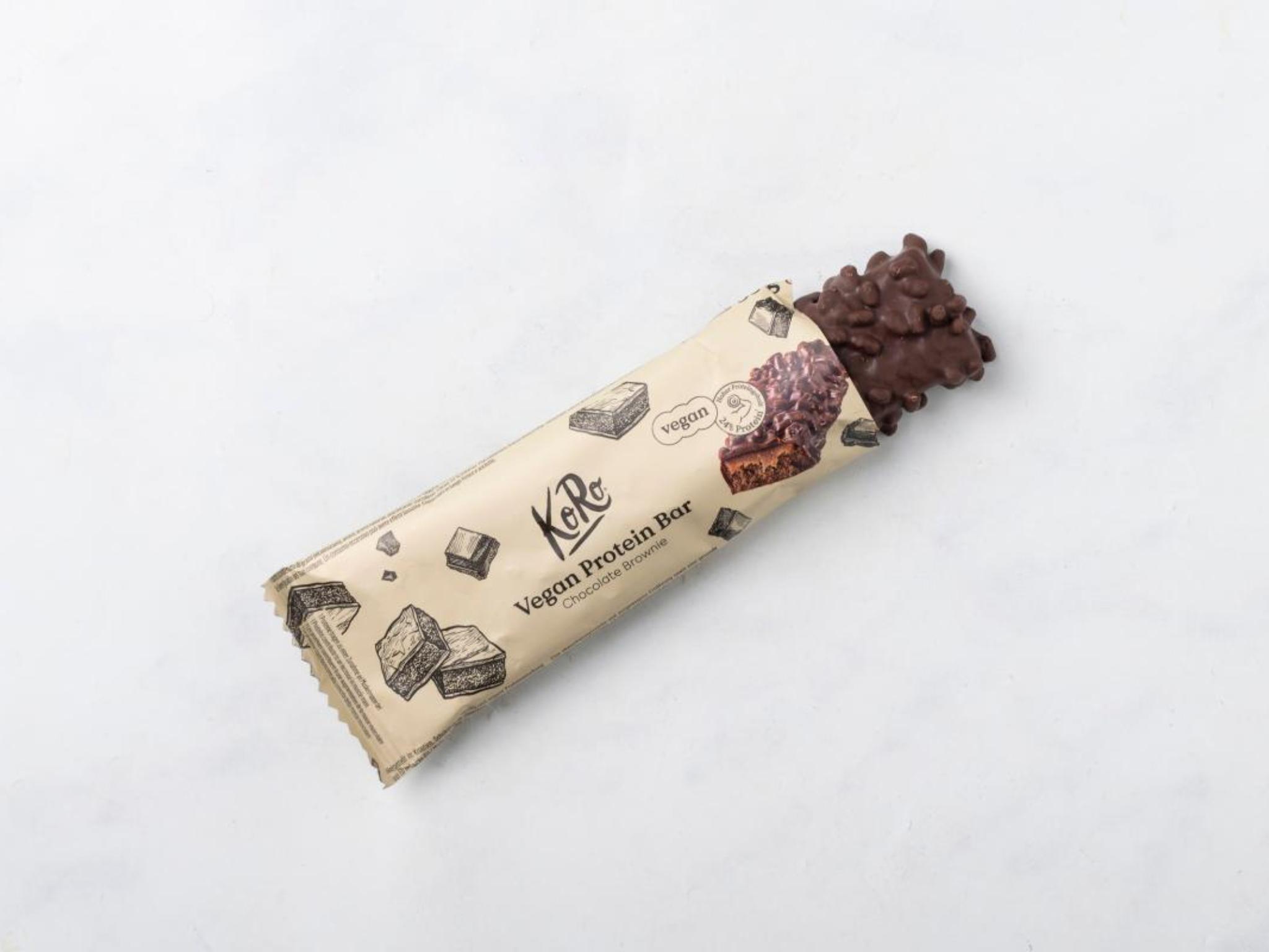 Barretta proteica vegan chocolate brownie