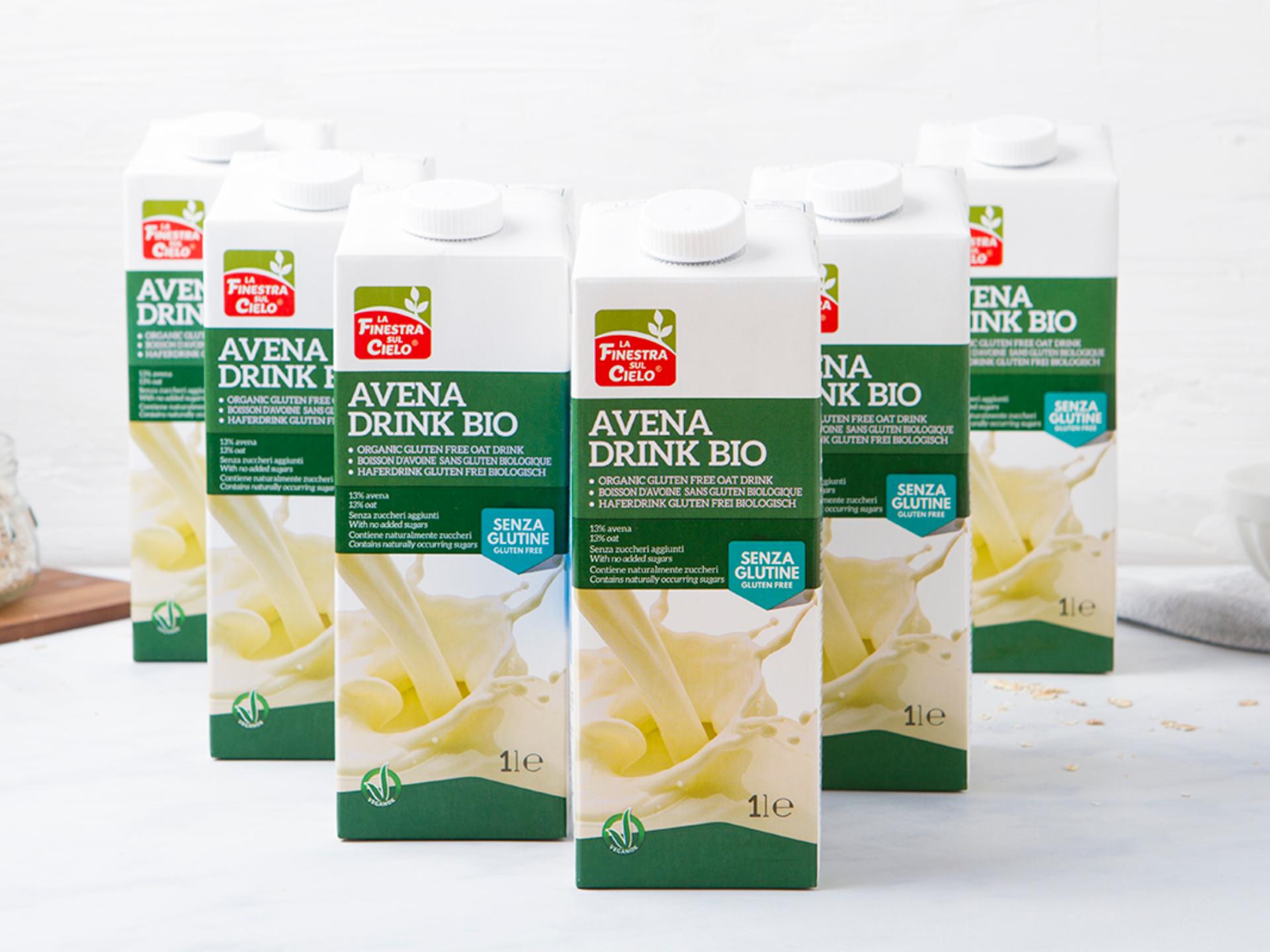 6 Bevanda di avena BIO senza zuccheri aggiunti