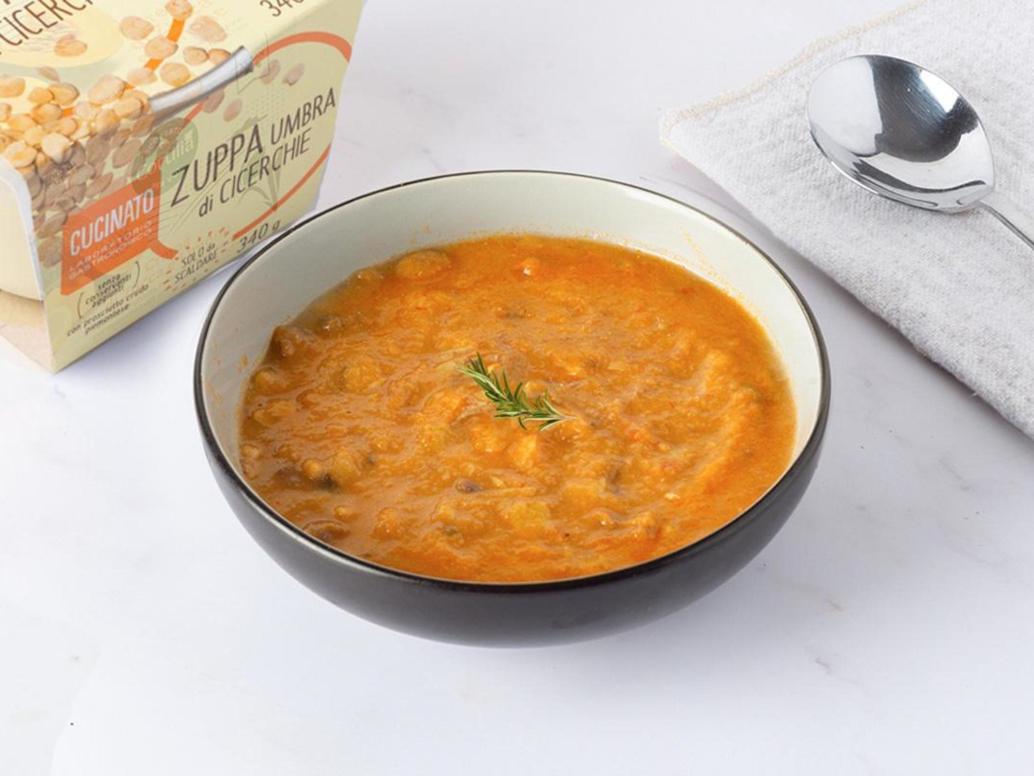 Zuppa umbra di cicerchie