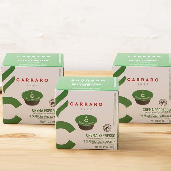48 Capsule Crema Espresso | 3 x 16 capsule