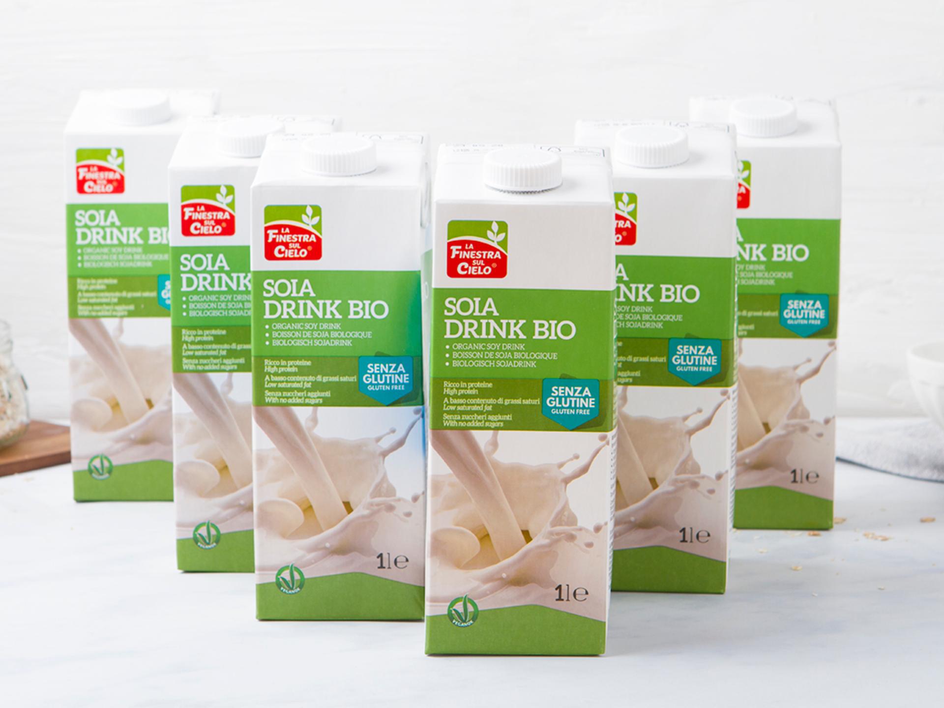 6 Bevanda di soia BIO senza zuccheri aggiunti