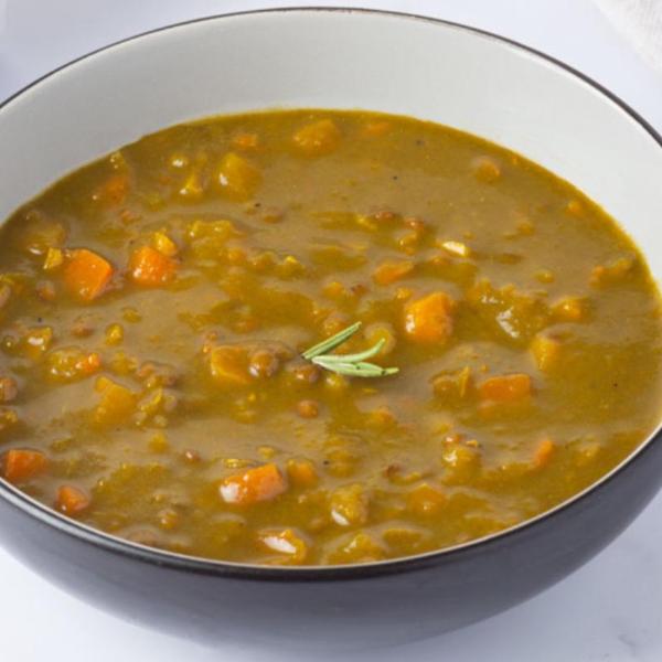 Cucina-To Zuppa di zucca e lenticchie al curry | 340 g