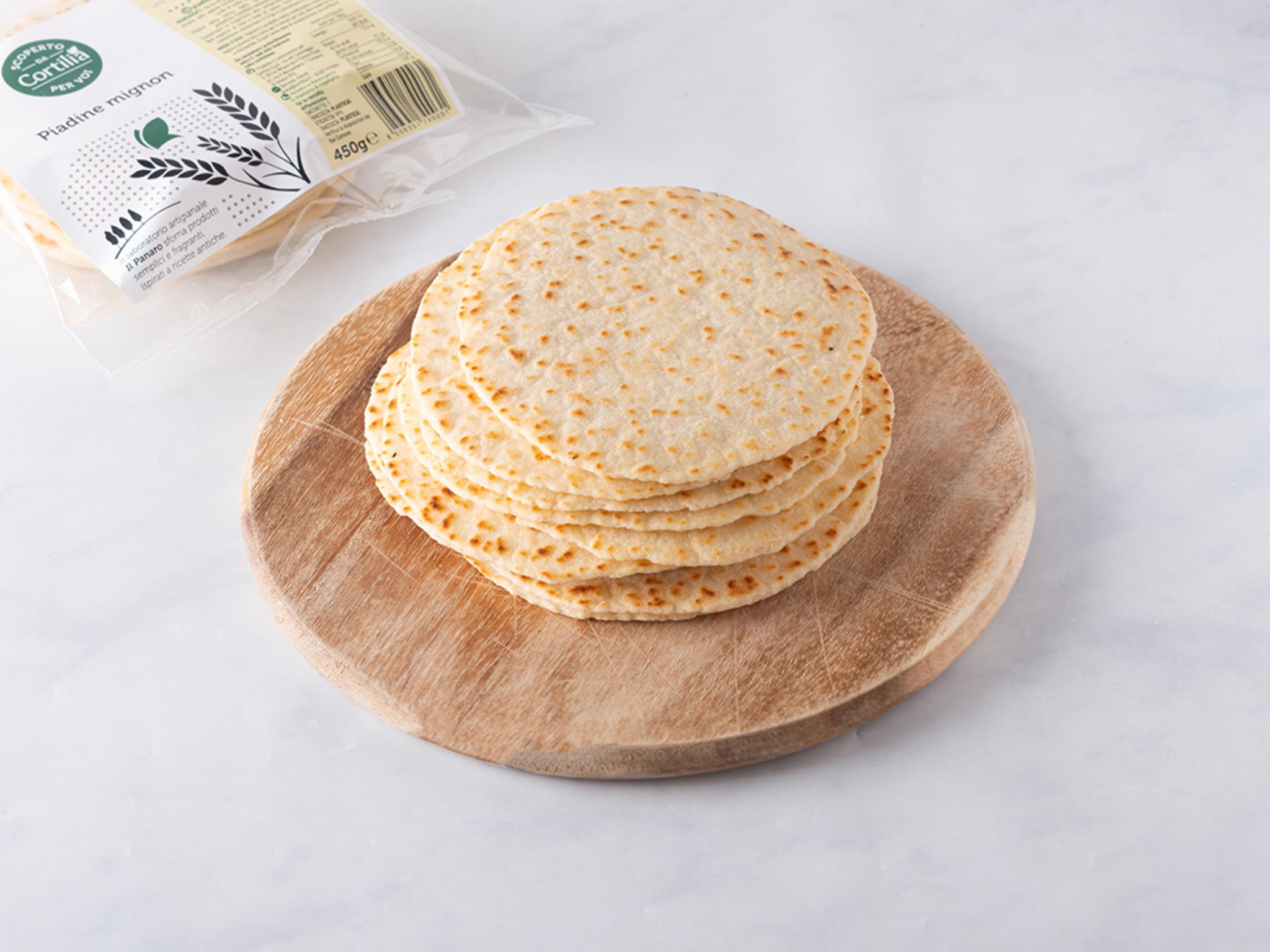 Piadine fresche mignon