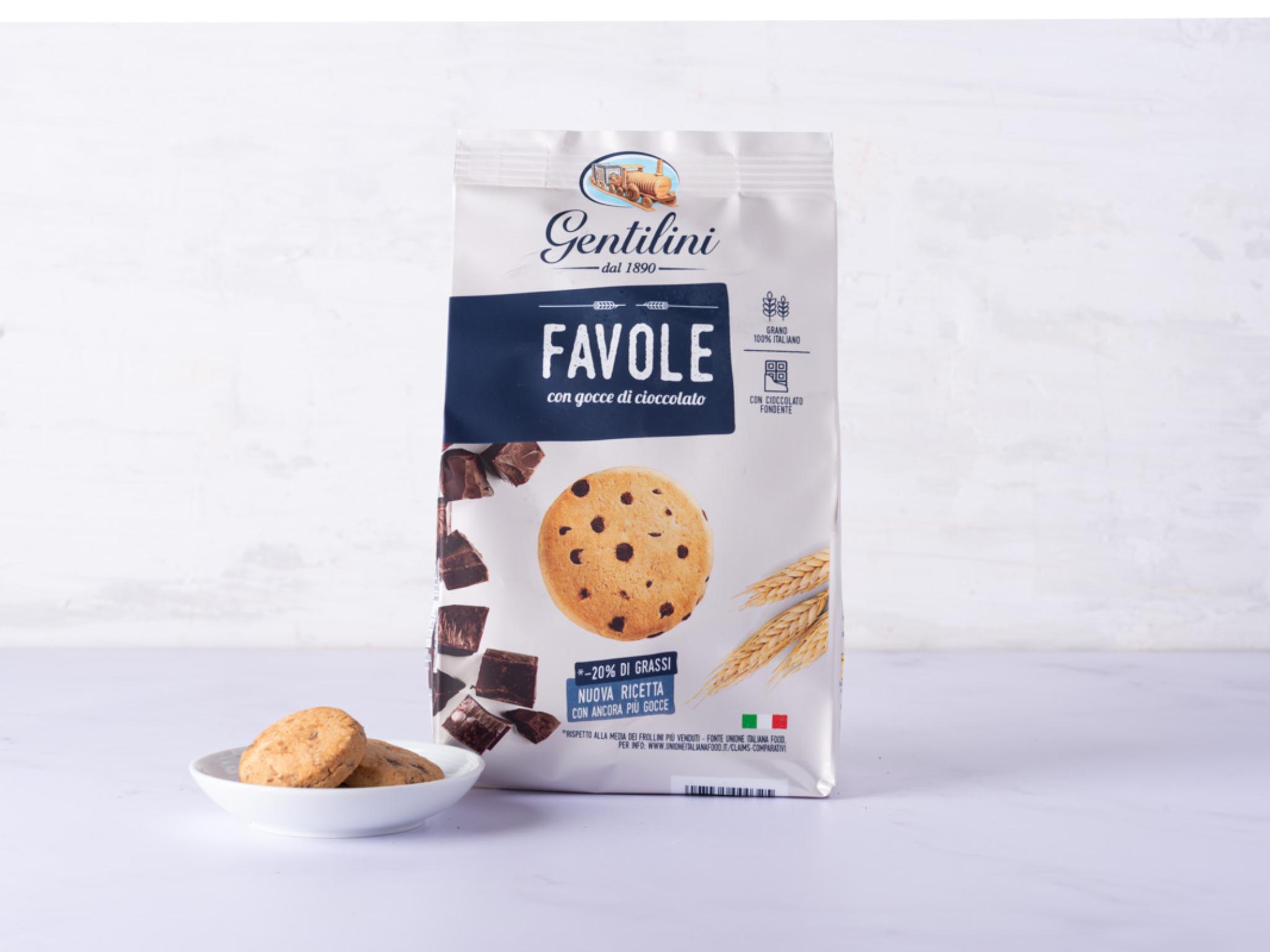 Frollini con gocce di cioccolato