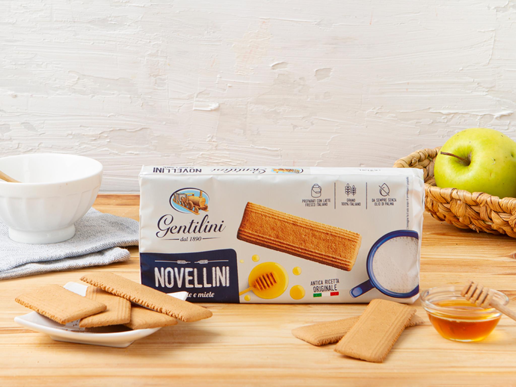 Biscotti novellini al latte e miele