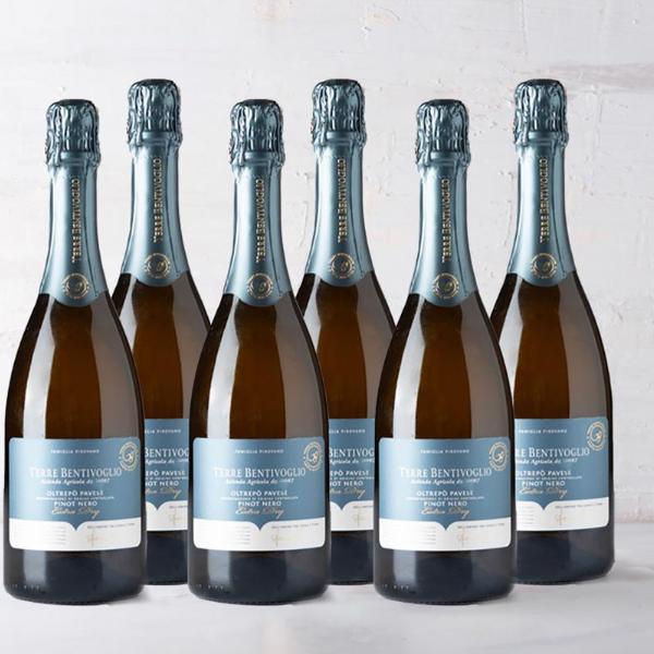 6 Spumante Pinot Nero Oltrepò Pavese Extra Dry | 6 x 75 cl