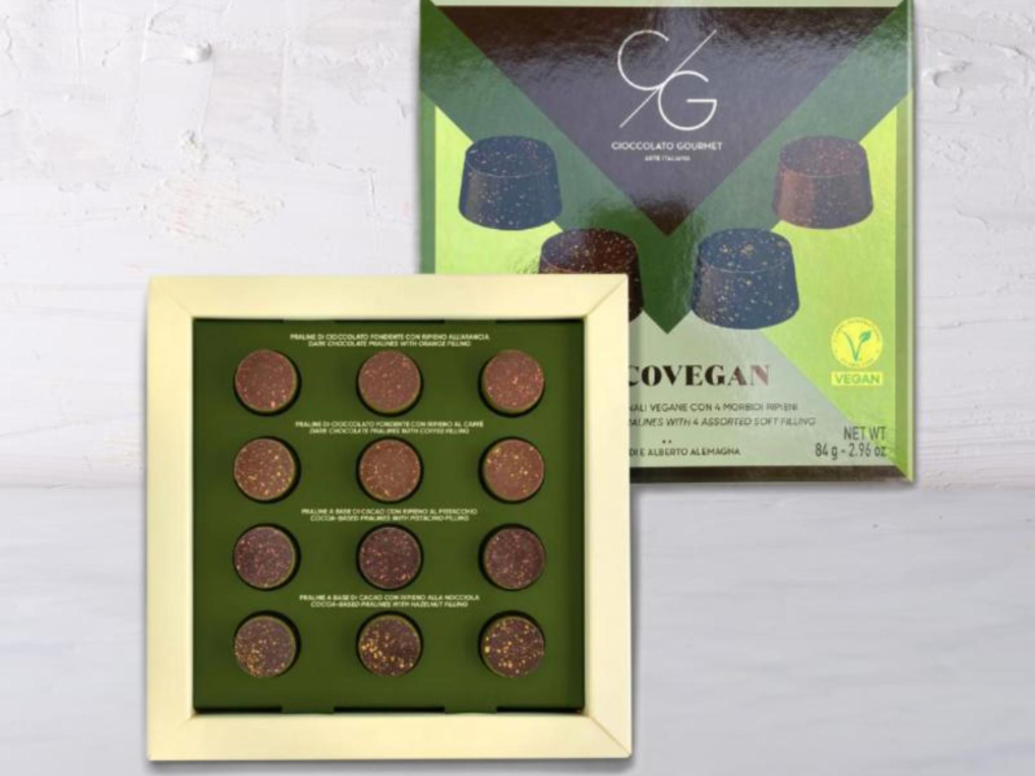 Praline ripiene assortite vegane