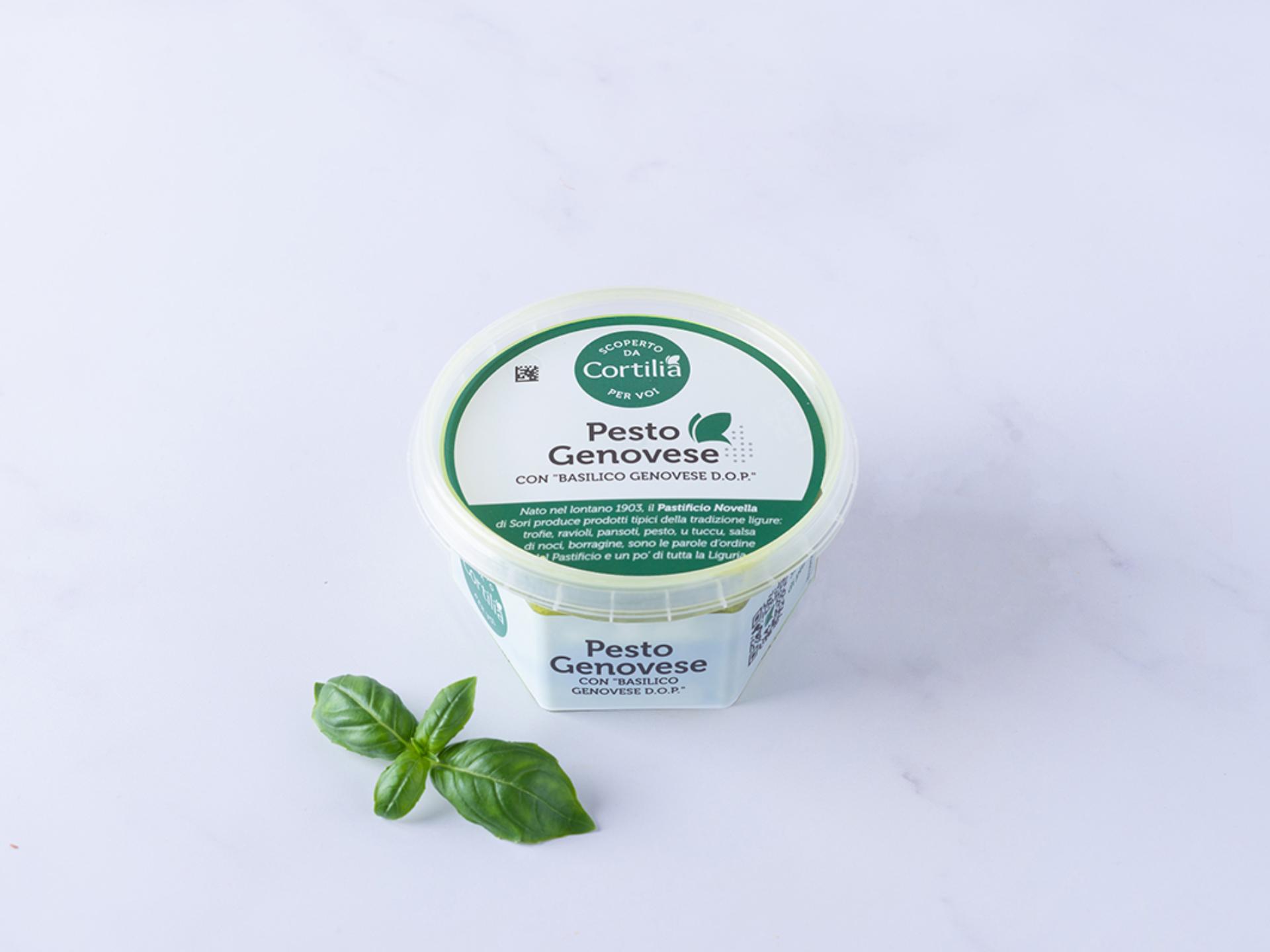 Pesto con basilico genovese DOP