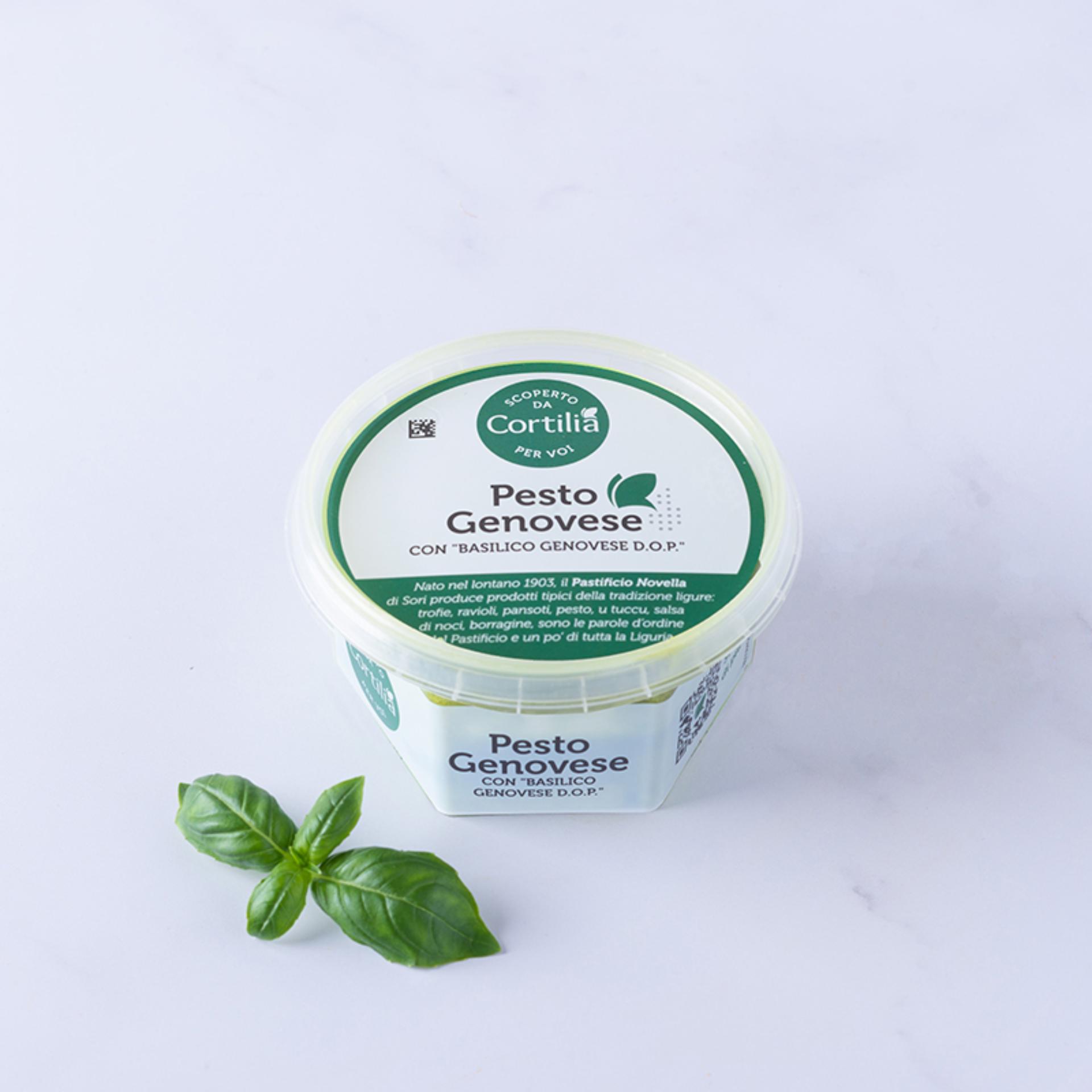 Pesto con basilico genovese DOP