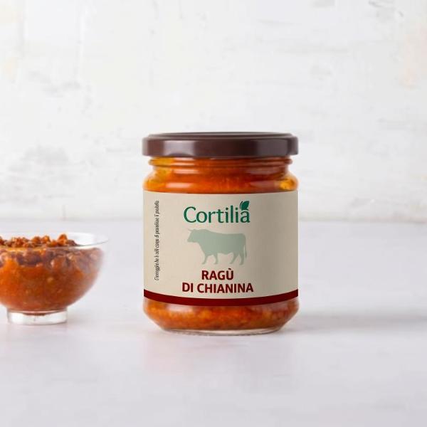 I Toscanacci Ragù di chianina, Cortilia | 180 g