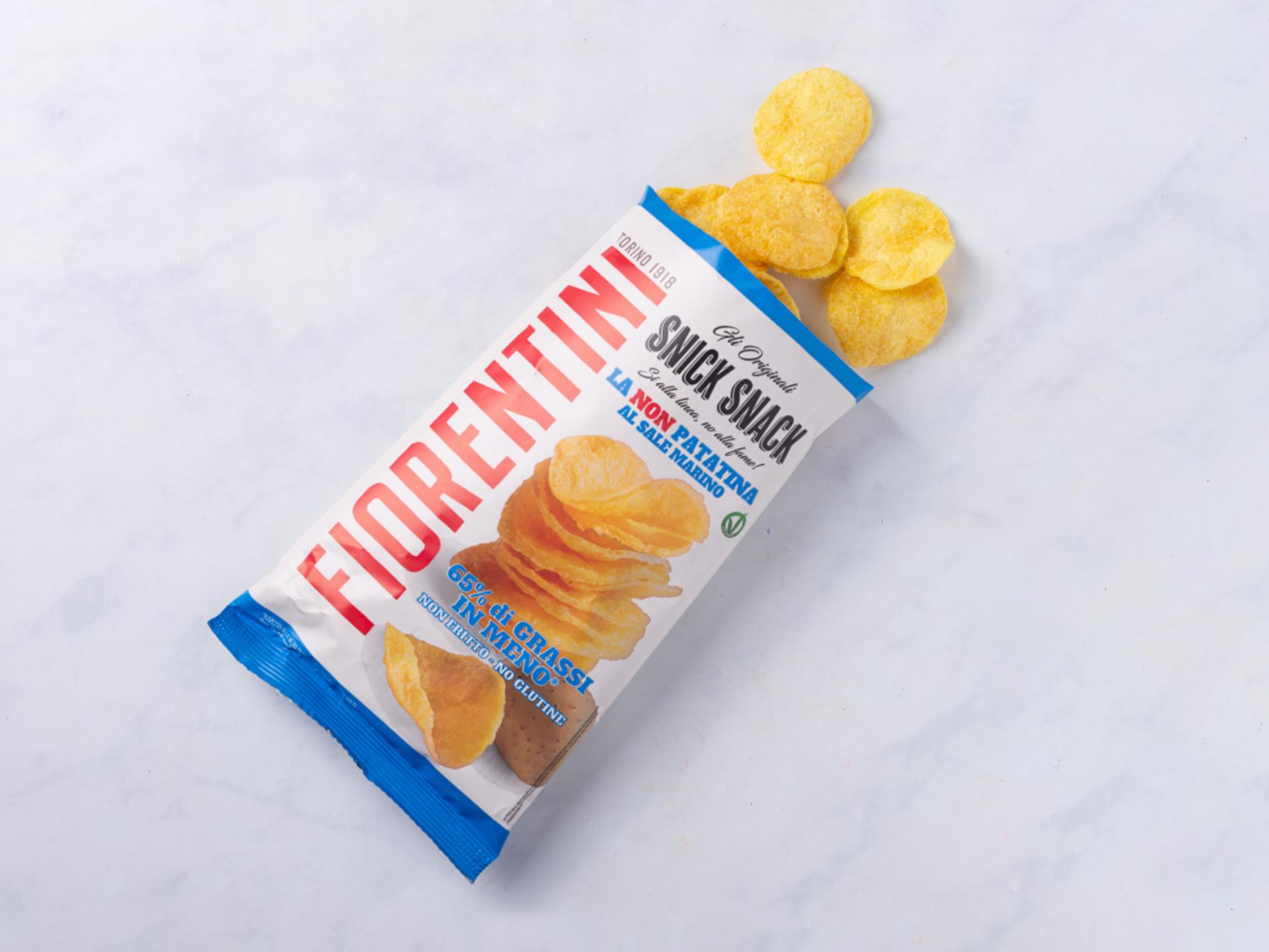 Chips di patate non fritte