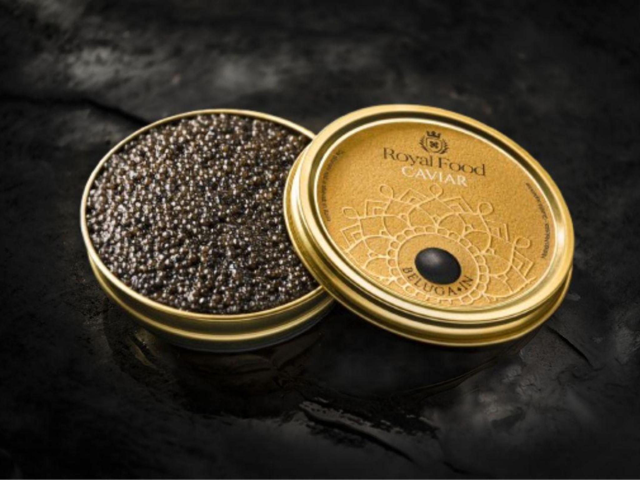 Caviale Beluga di storione Huso e Naccarii