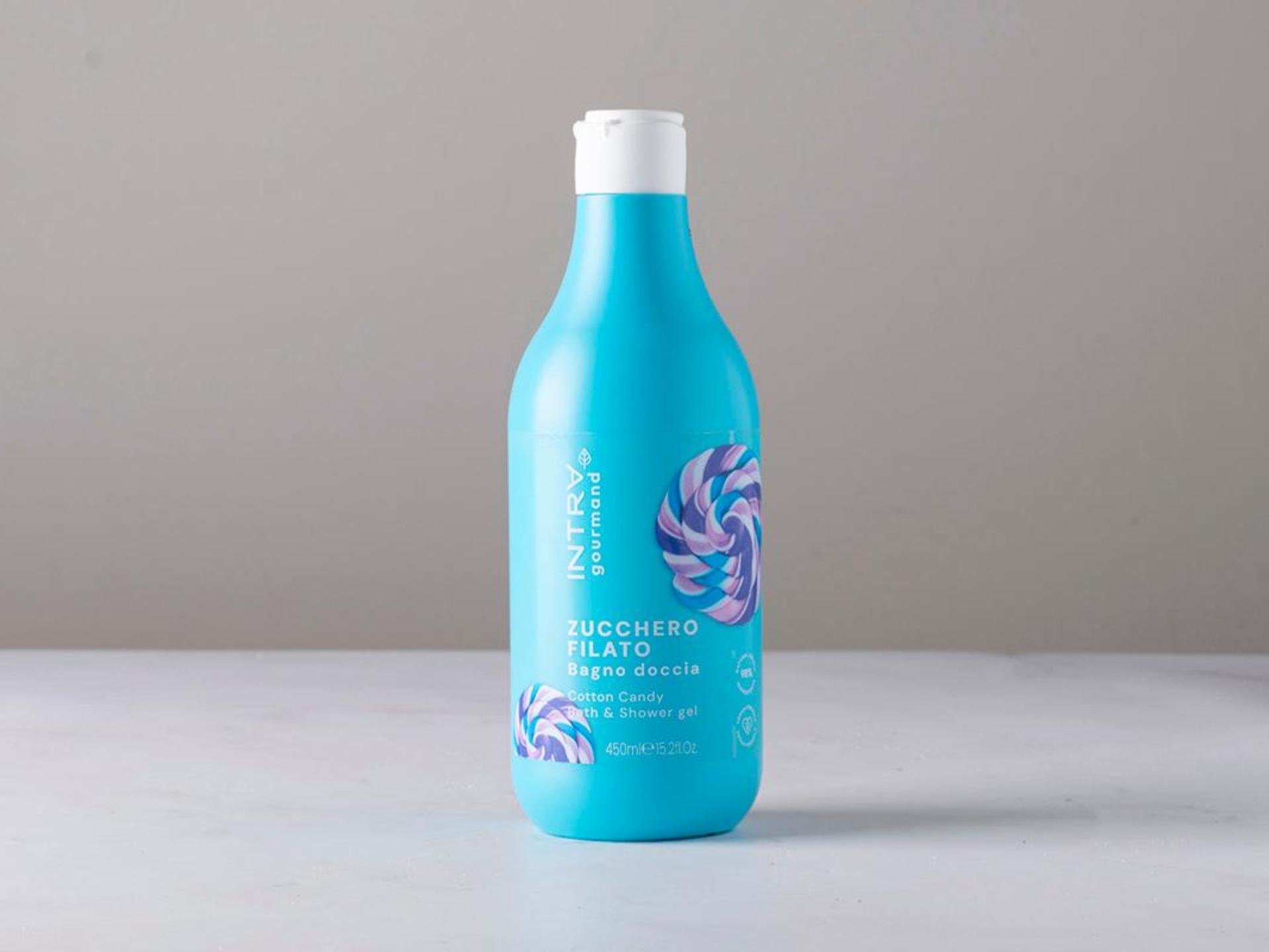 Bagno doccia zucchero filato