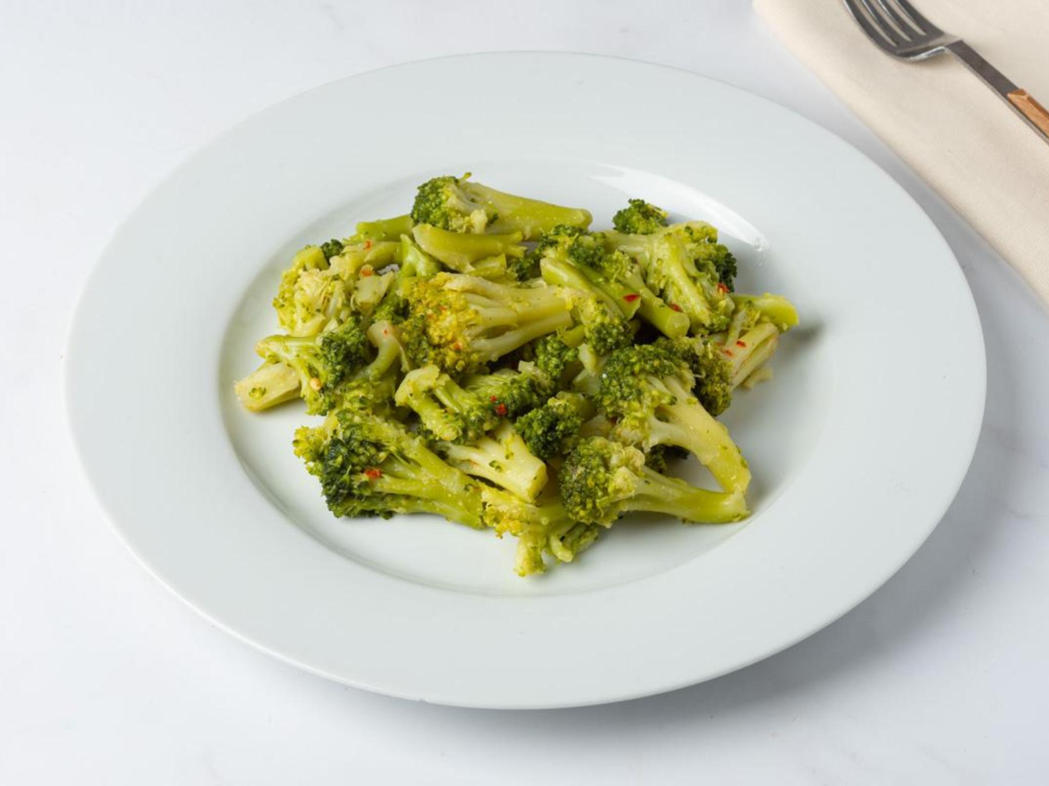 Broccoli aglio e peperoncino