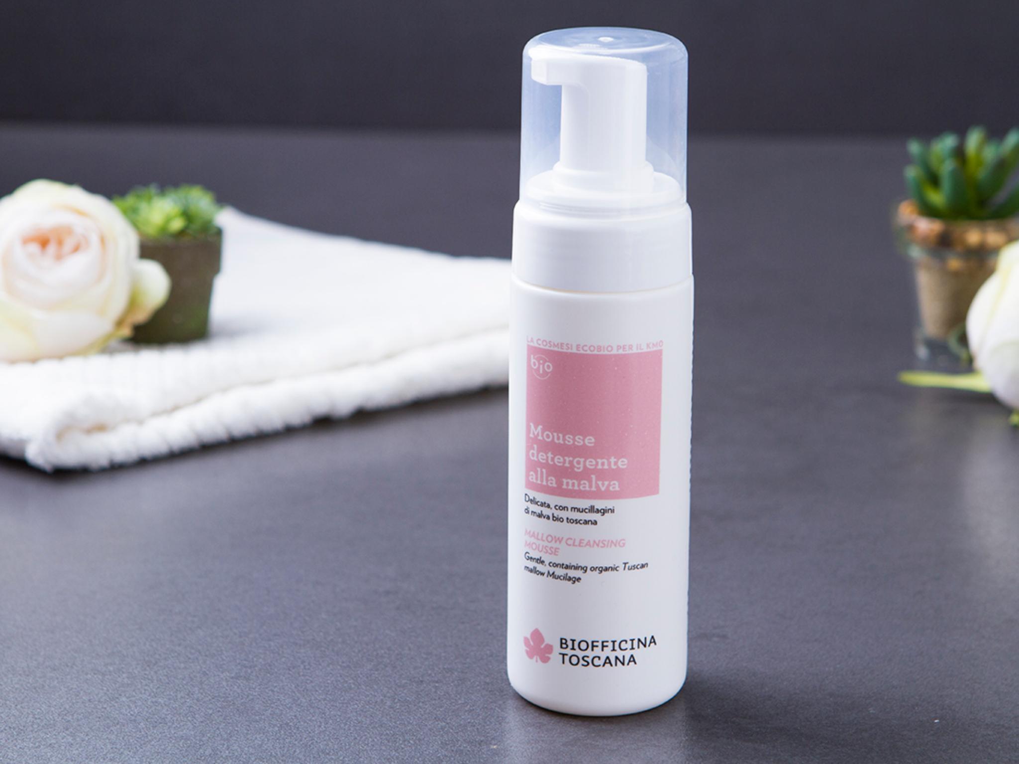 Mousse detergente viso BIO