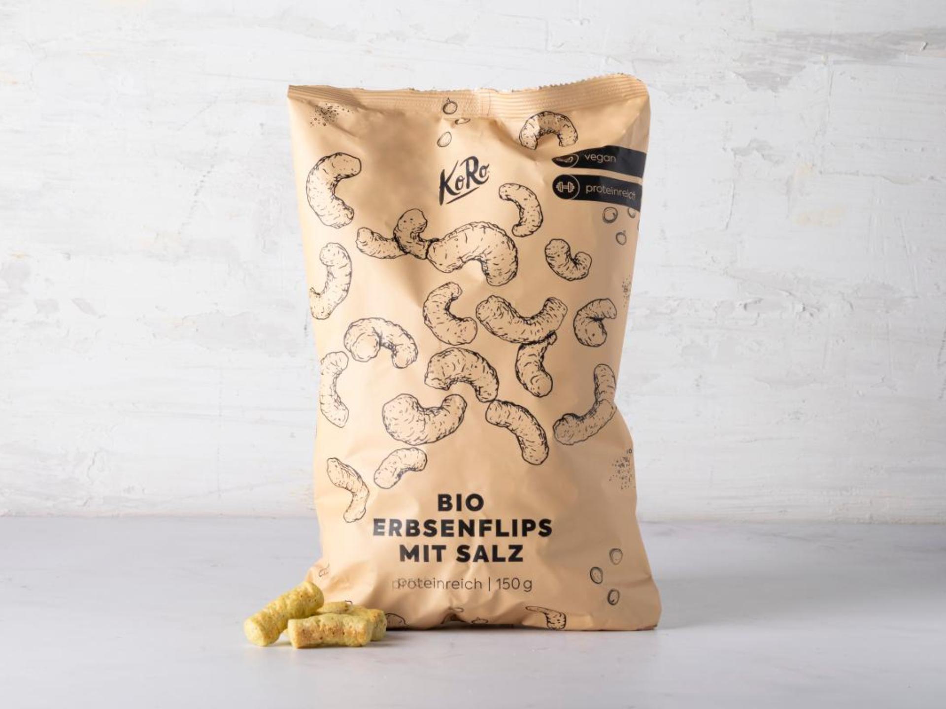 Cornetti di piselli con sale marino BIO