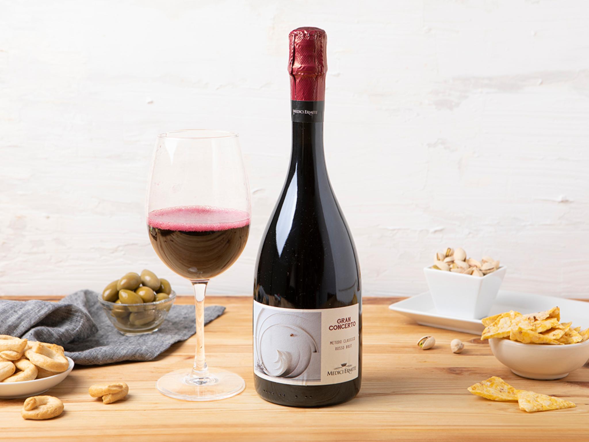 Lambrusco Metodo Classico Brut Rosso