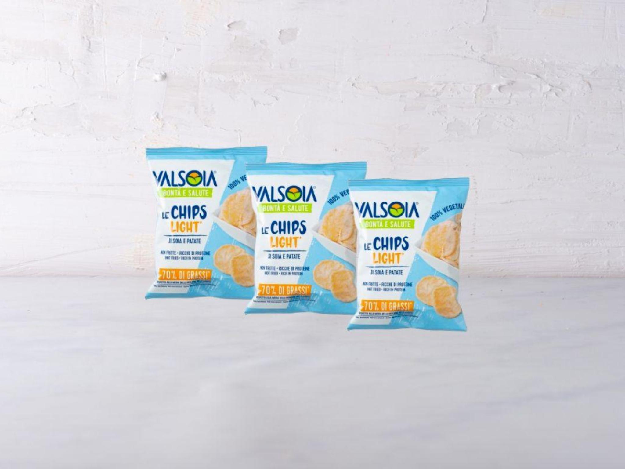 3 Chips light di soia e patate