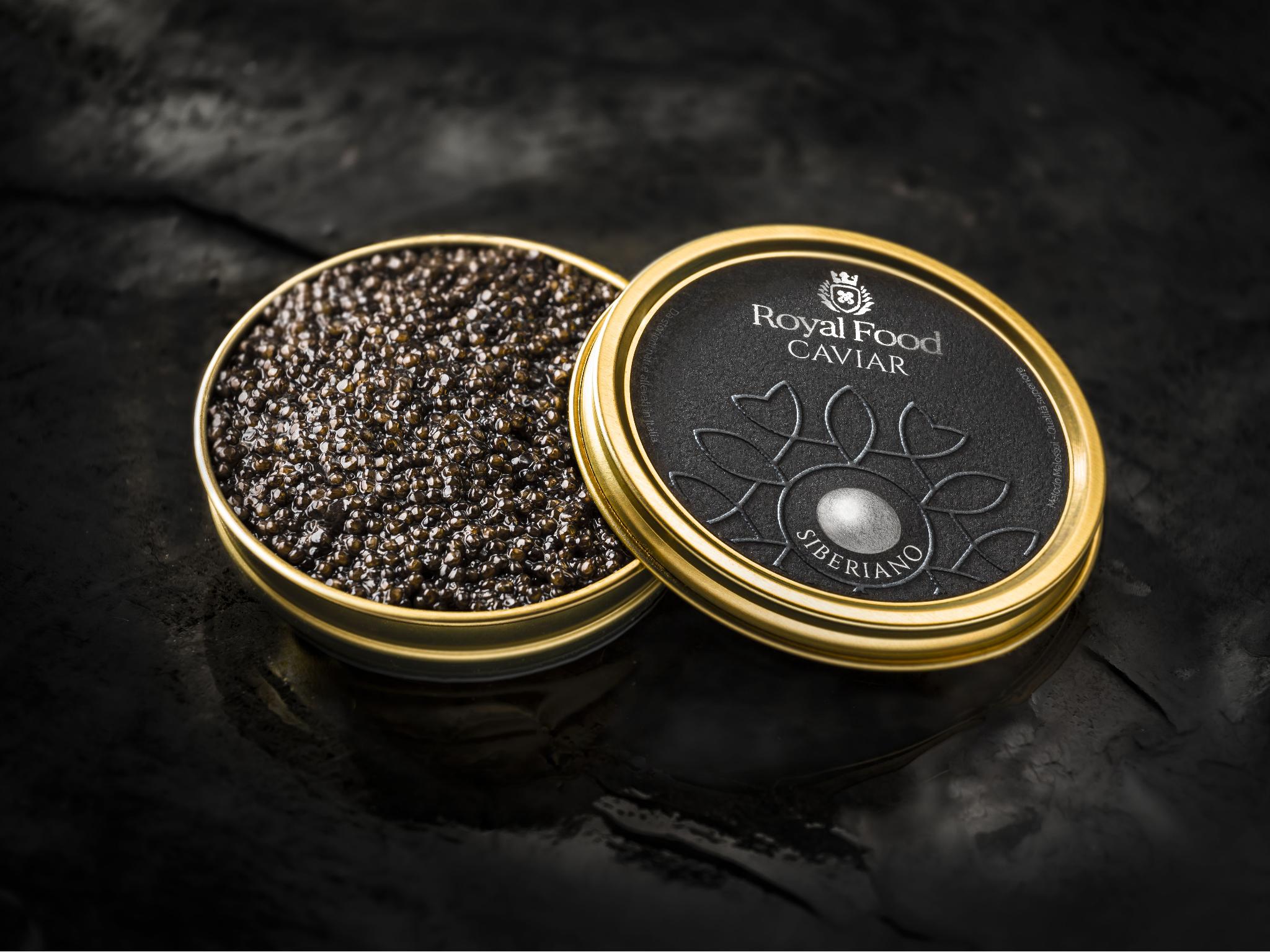 Caviale di storione Siberiano