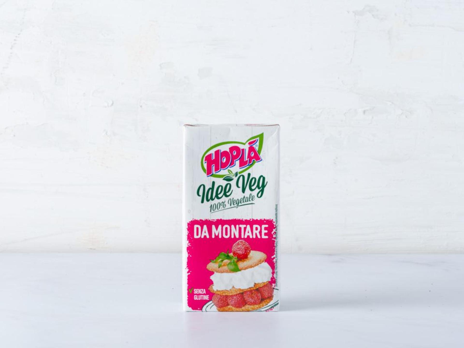 Preparato vegetale da montare UHT zuccherato