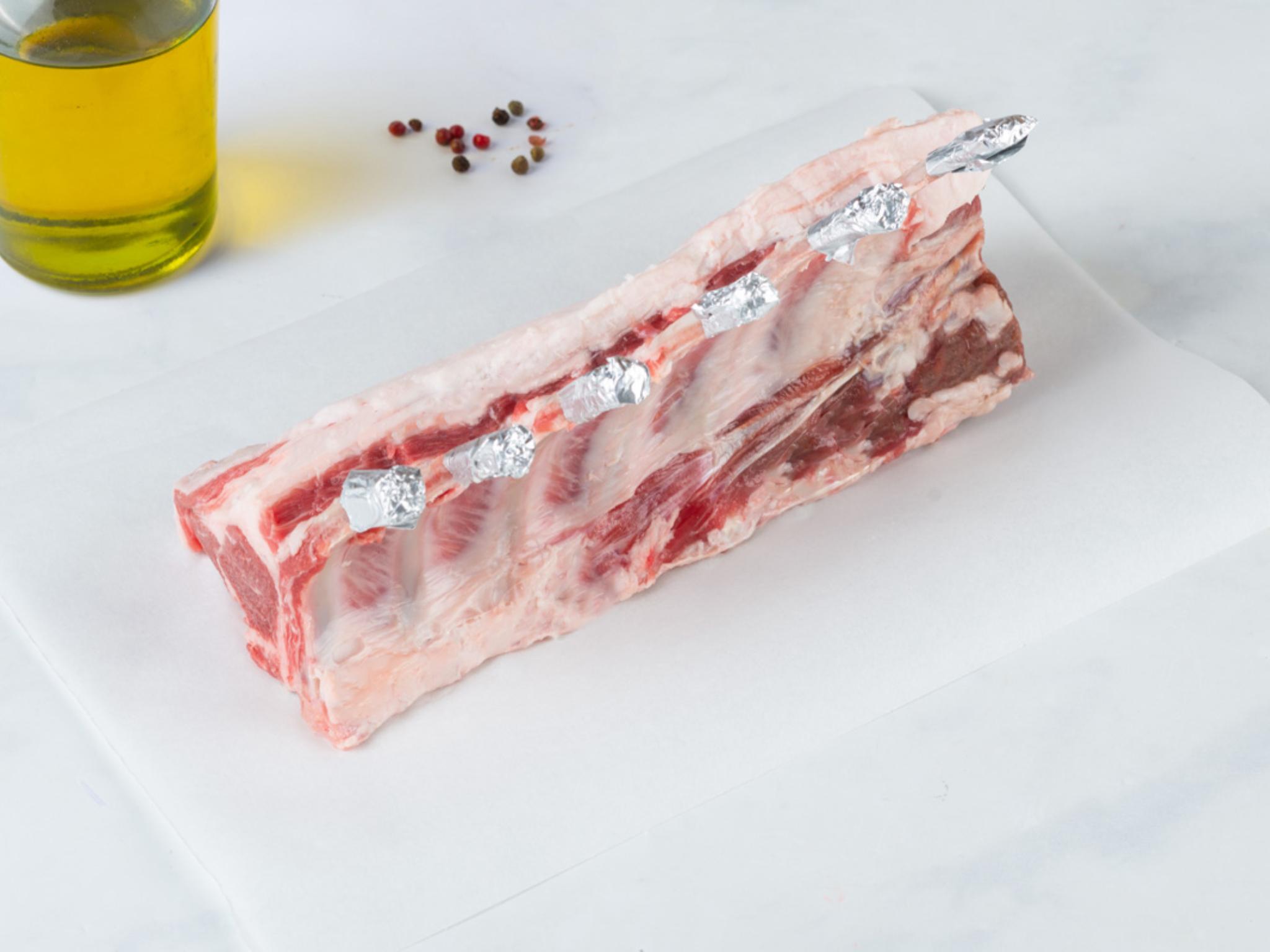 Carrè scalzato di agnello lodigiano