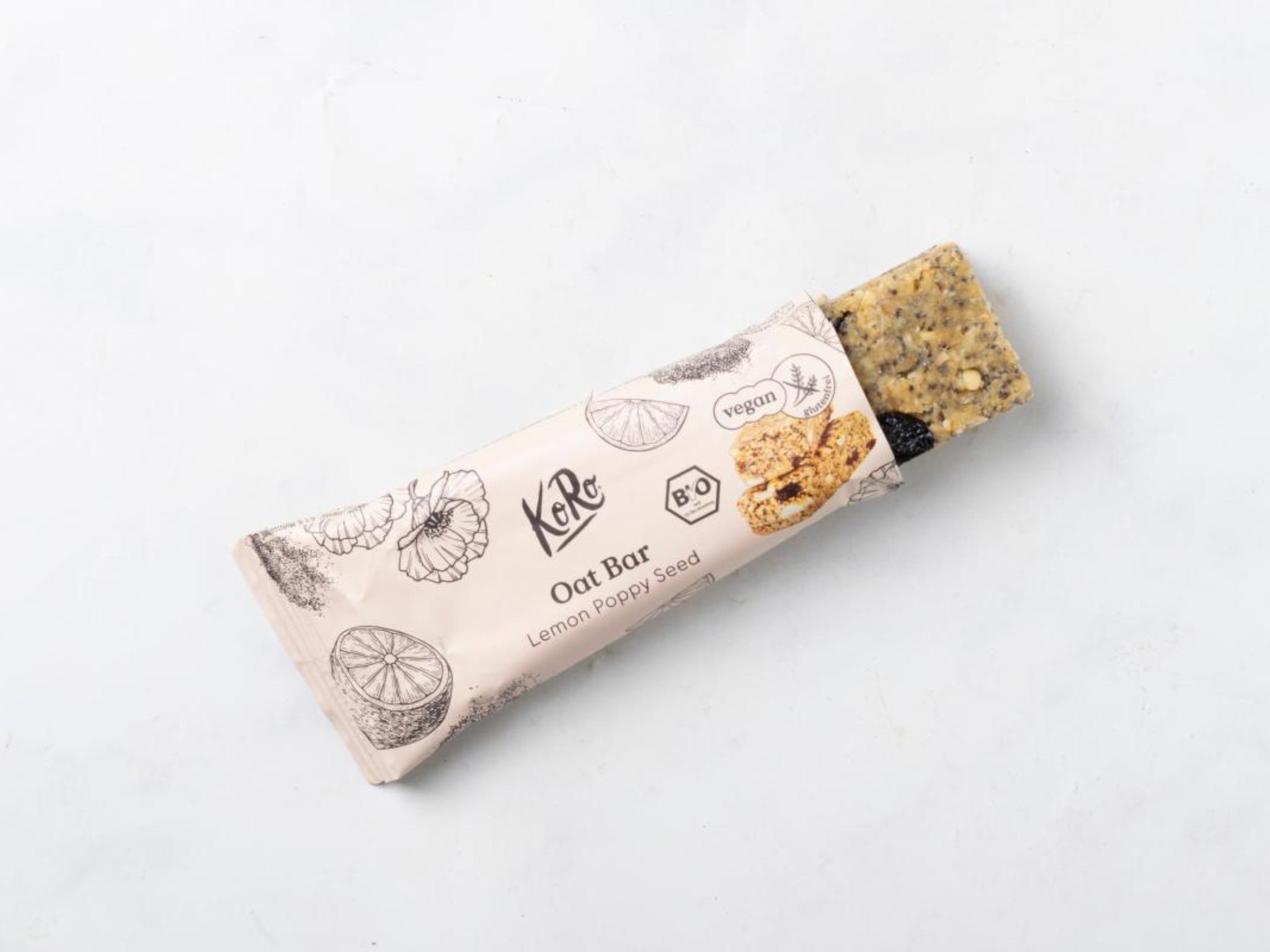 Barretta d'avena al limone e semi di papavero BIO