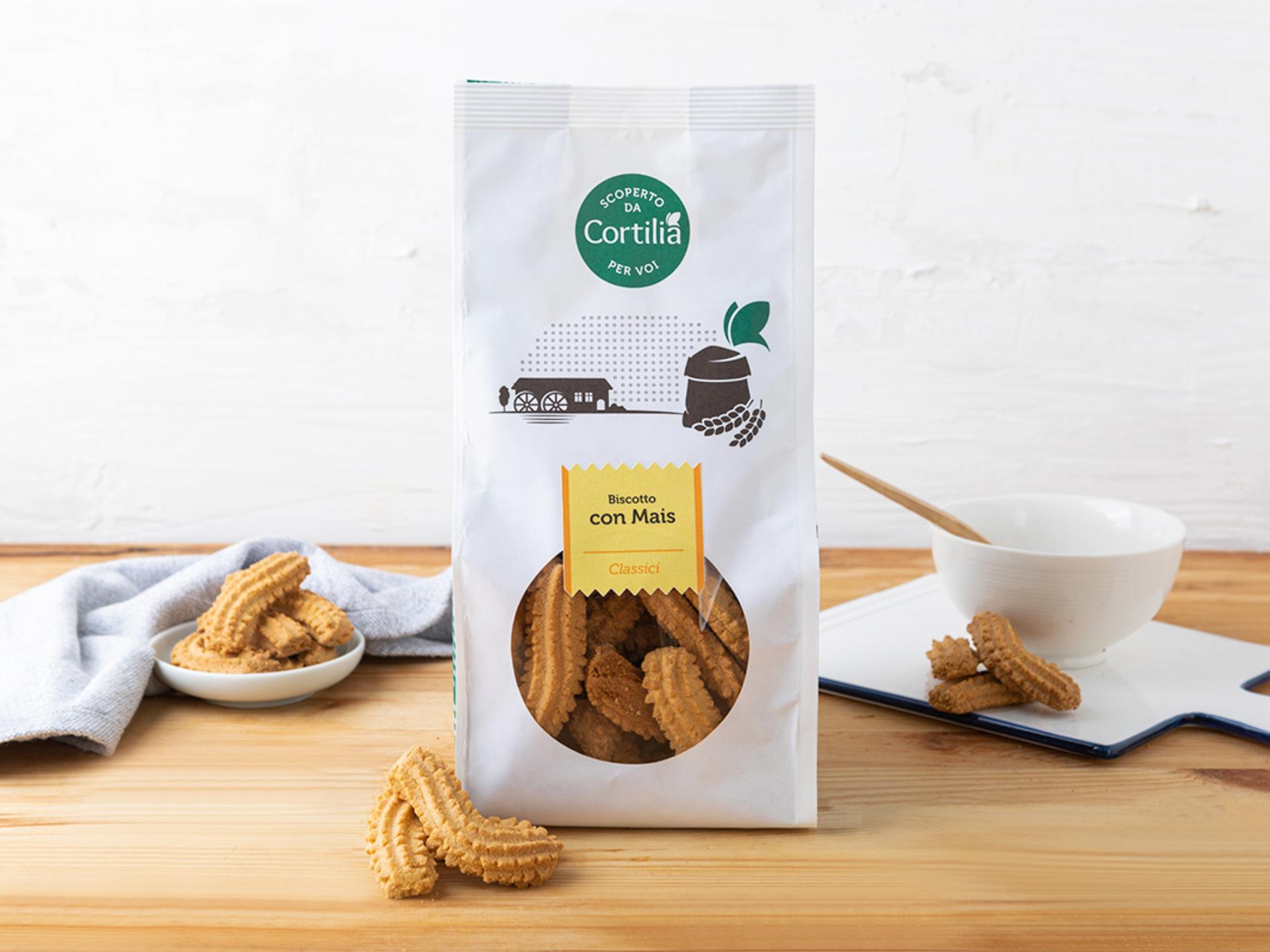 Biscotti con farina di mais