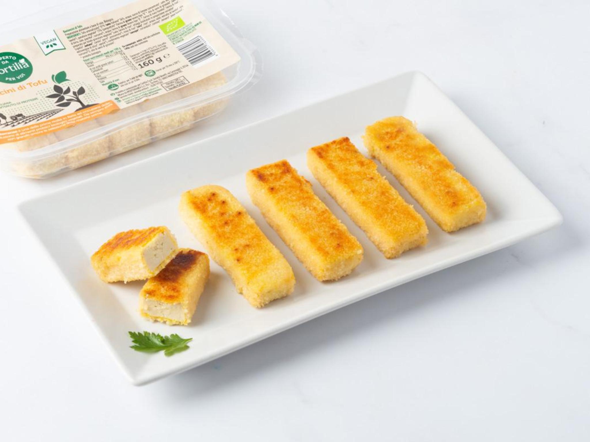Bastoncini di tofu panati BIO