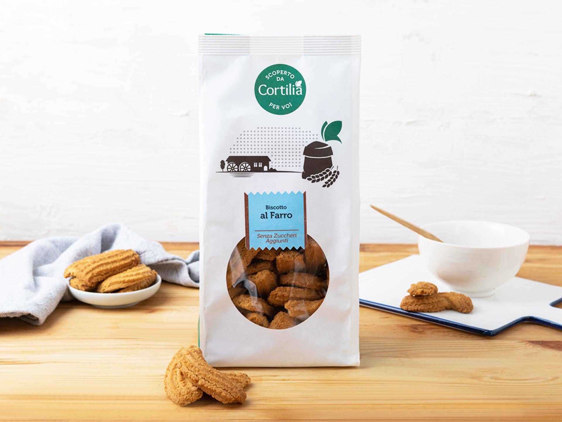 Biscotti al farro zero zucchero