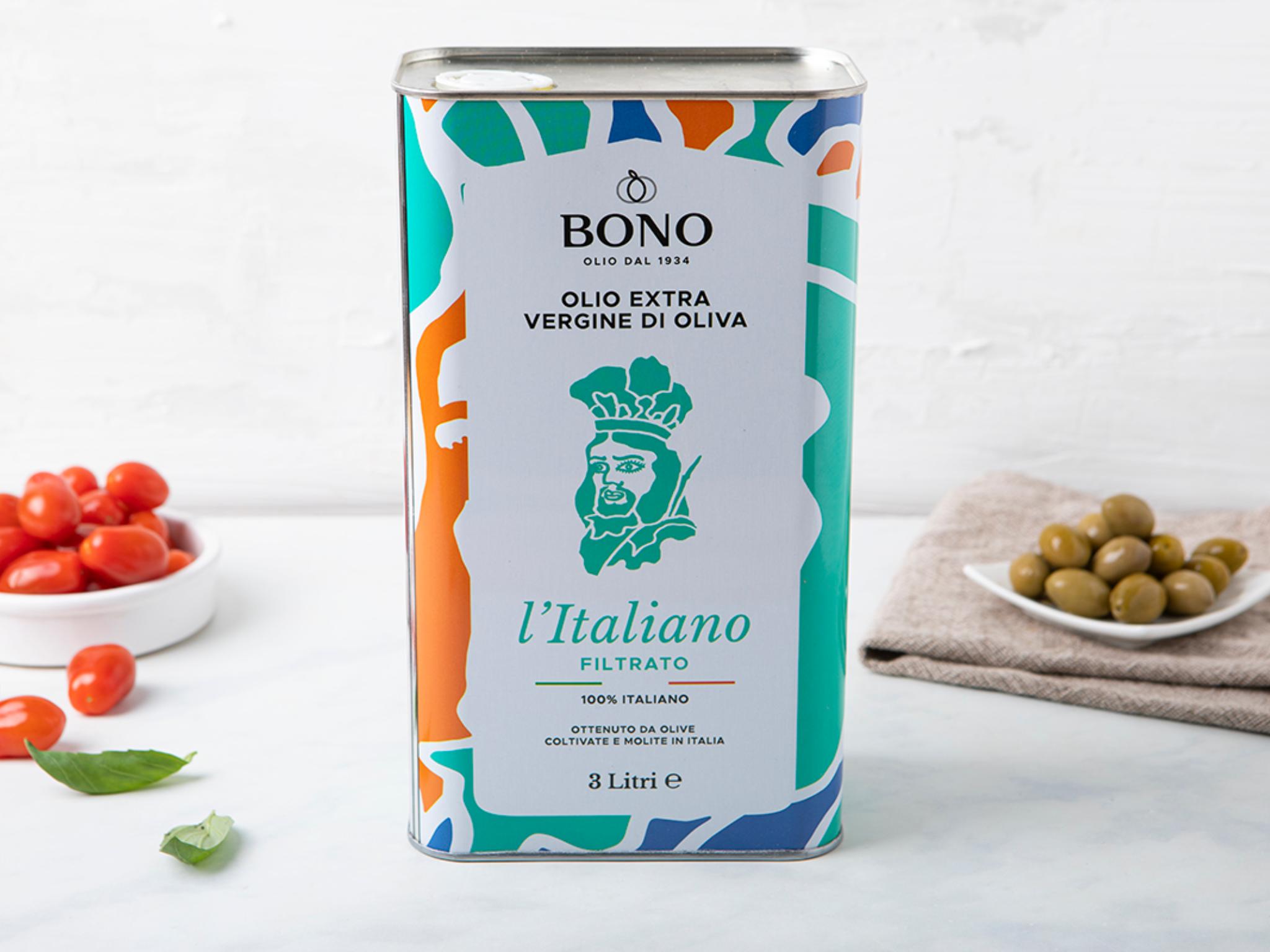 Olio extravergine d'oliva filtrato