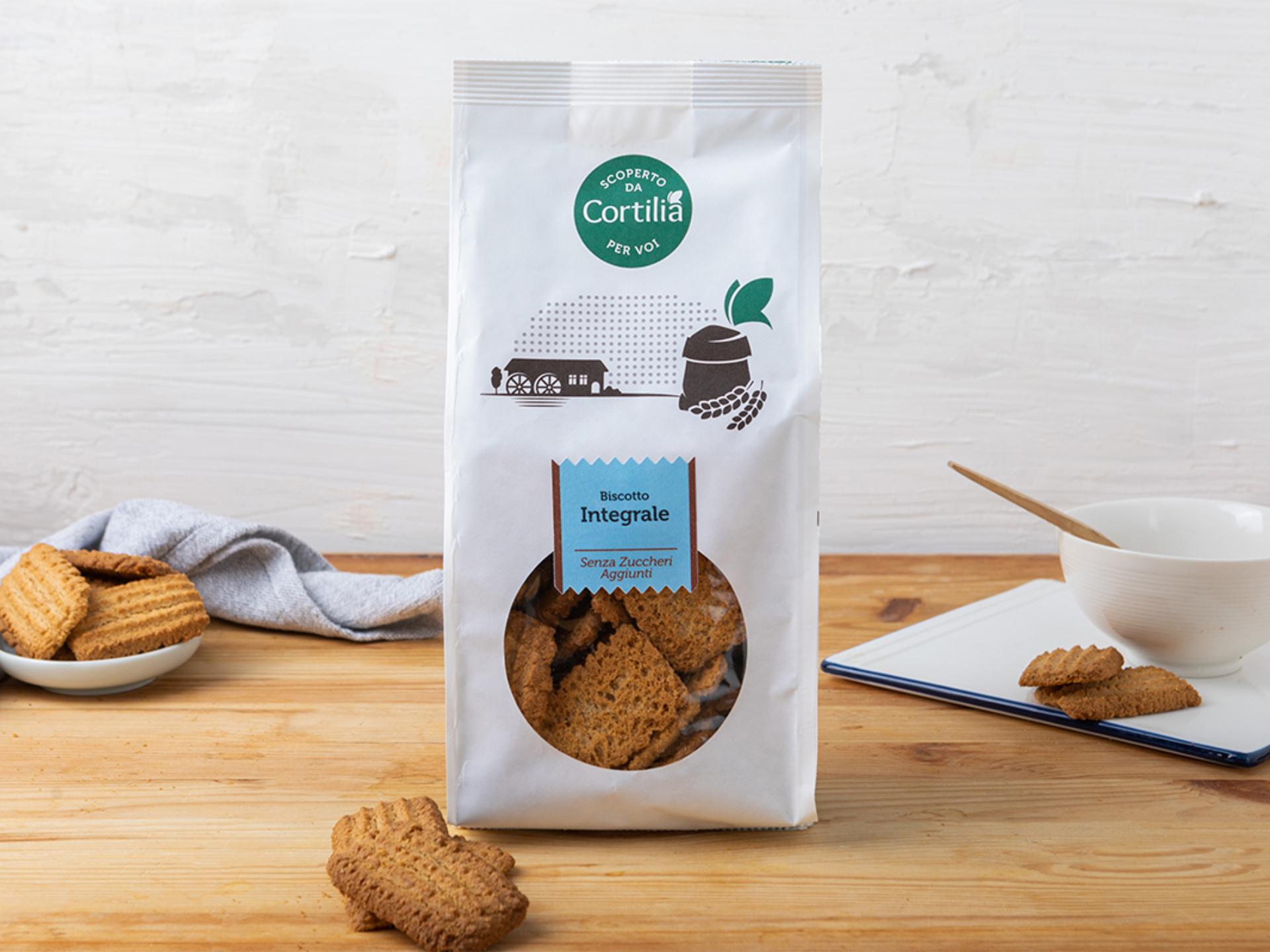 Biscotti integrali senza zuccheri aggiunti