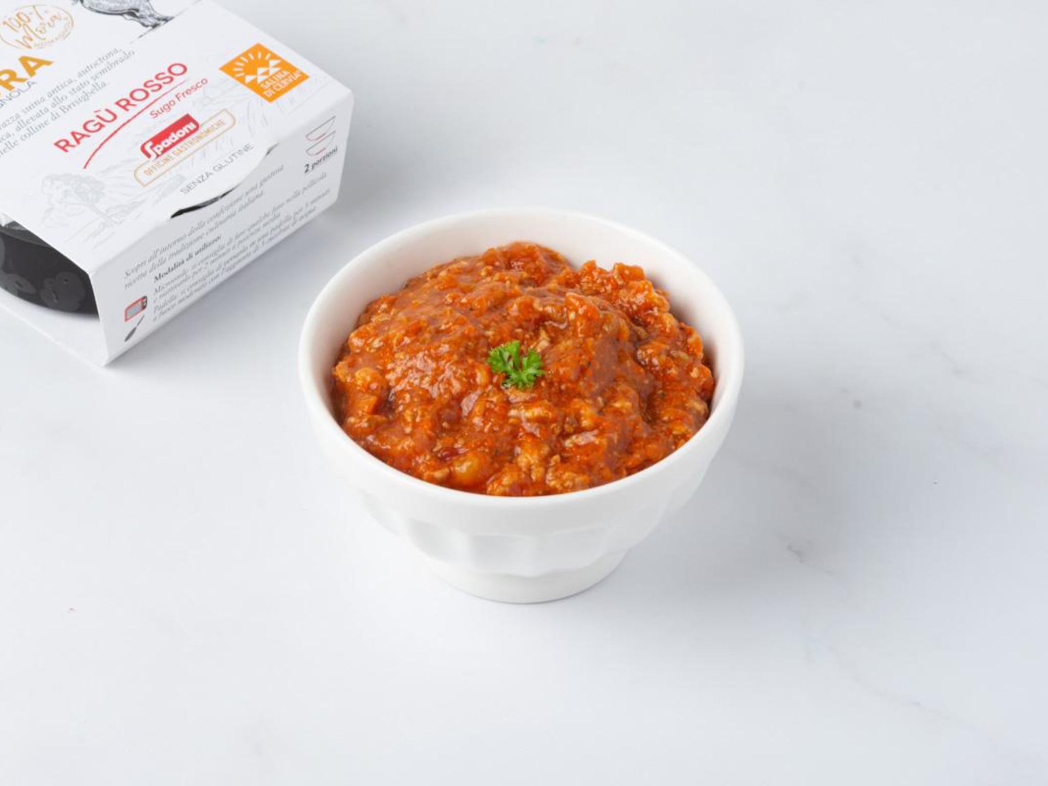 Ragù fresco rosso di mora romagnola