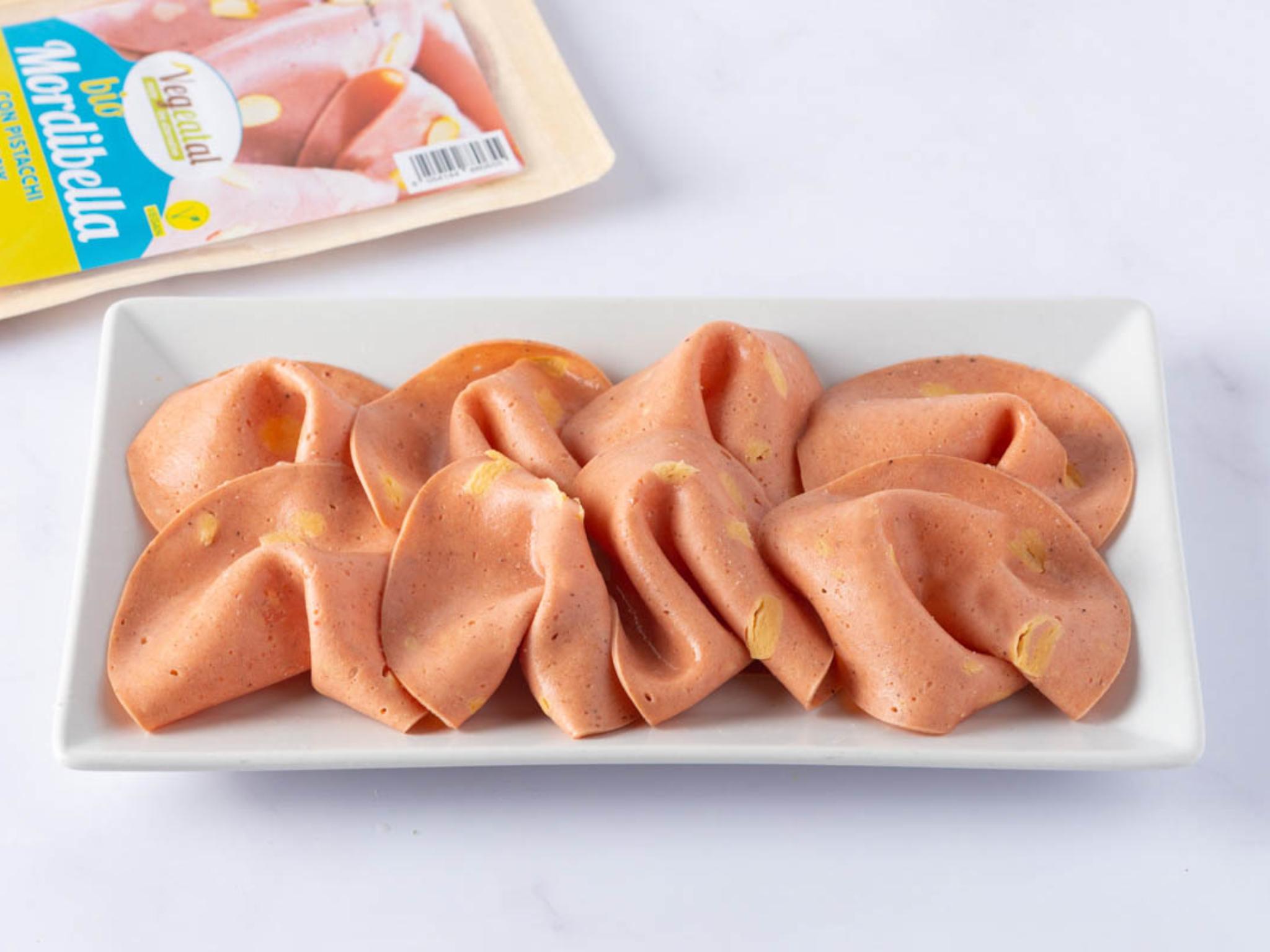 Affettato vegetale al gusto di mortadella BIO