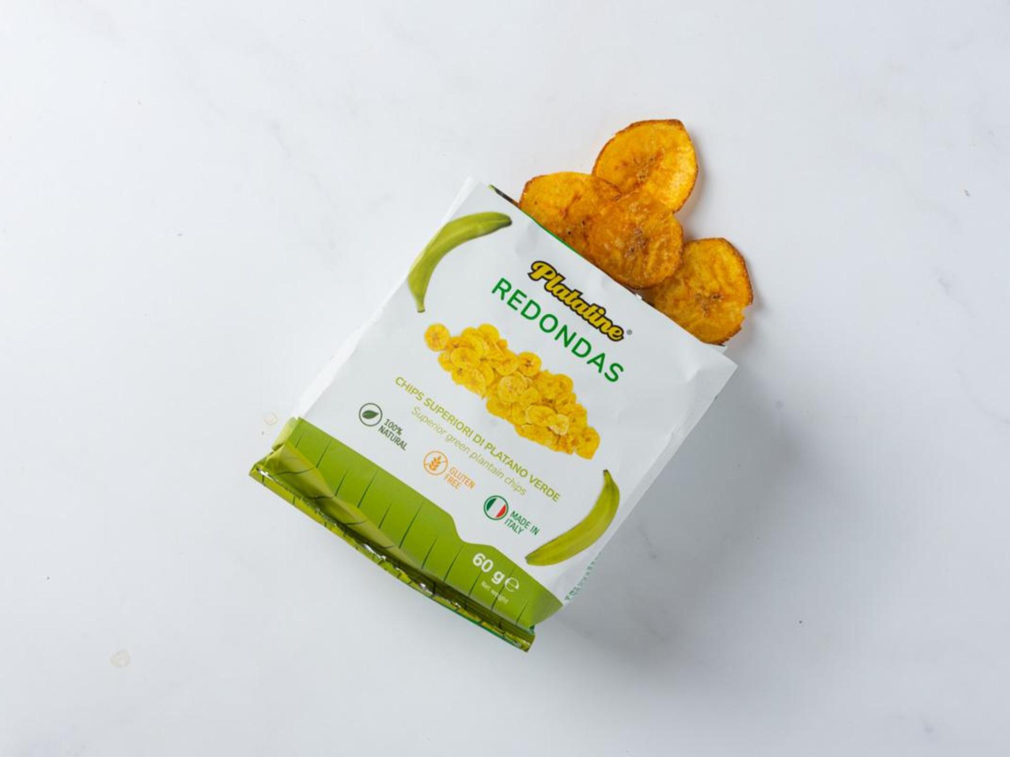 Chips di platano verde