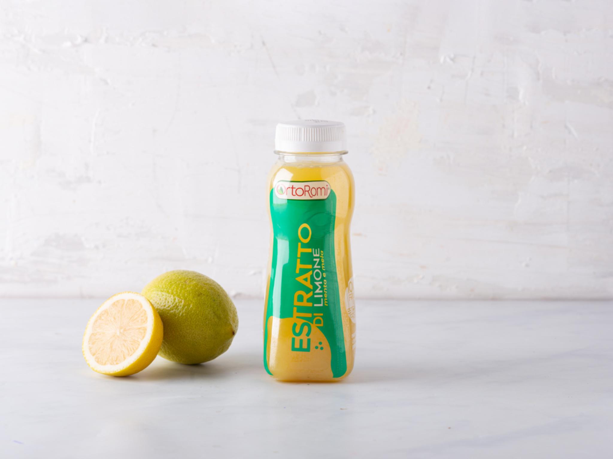 Estratto limone, menta, mela