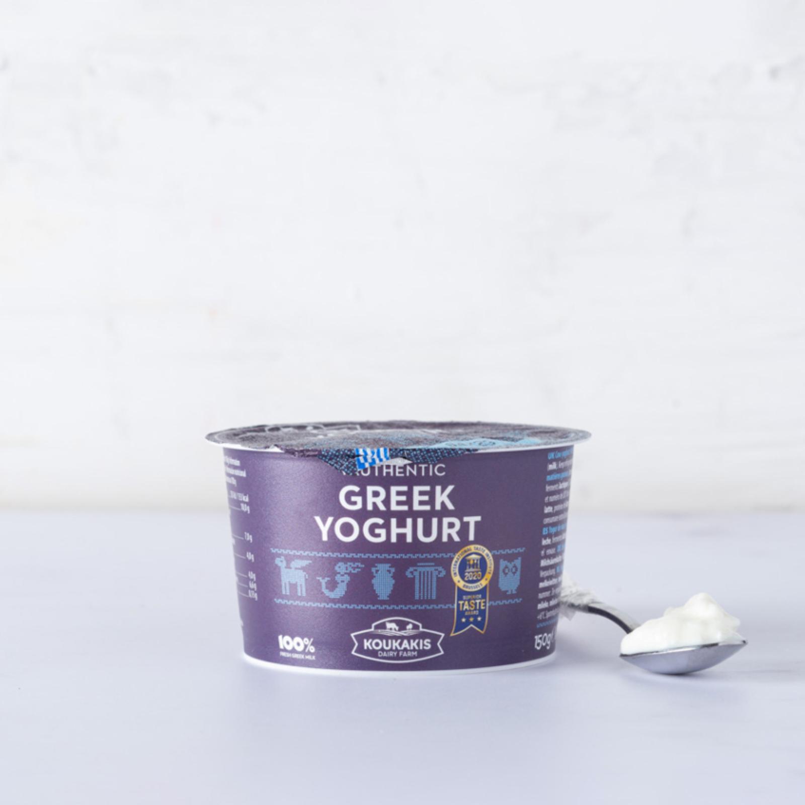 Yogurt greco bianco intero