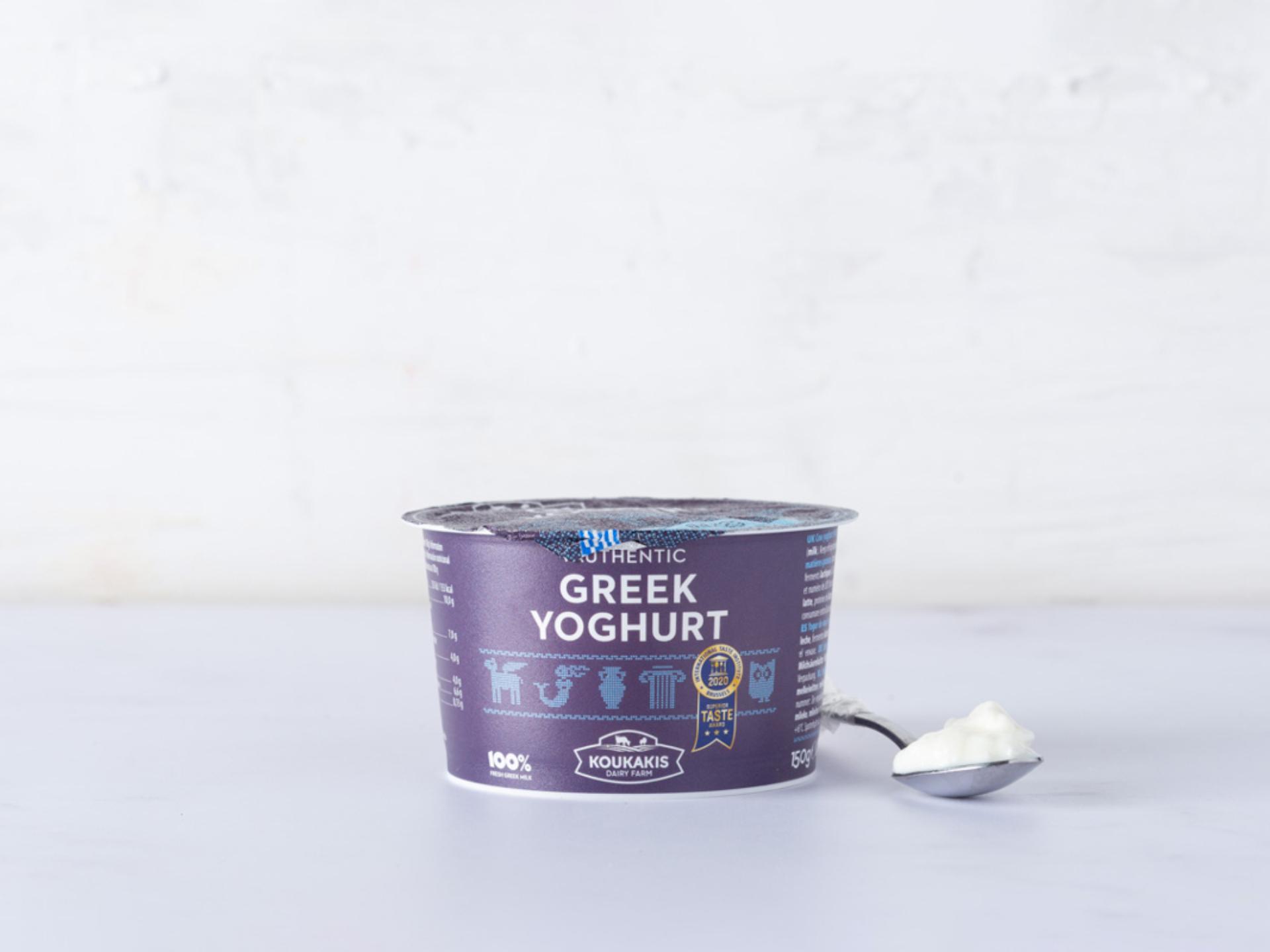 Yogurt greco bianco intero