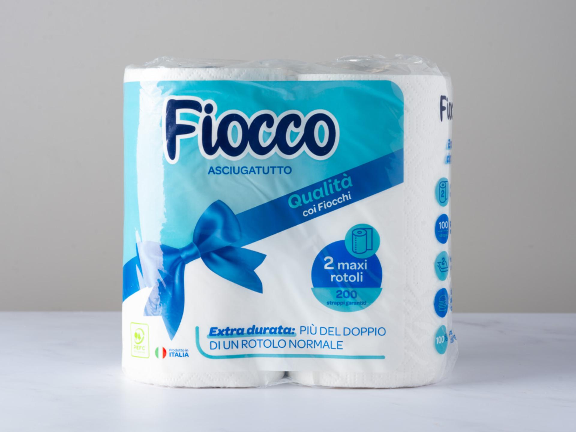 2 maxi rotoli asciugatutto 2 veli