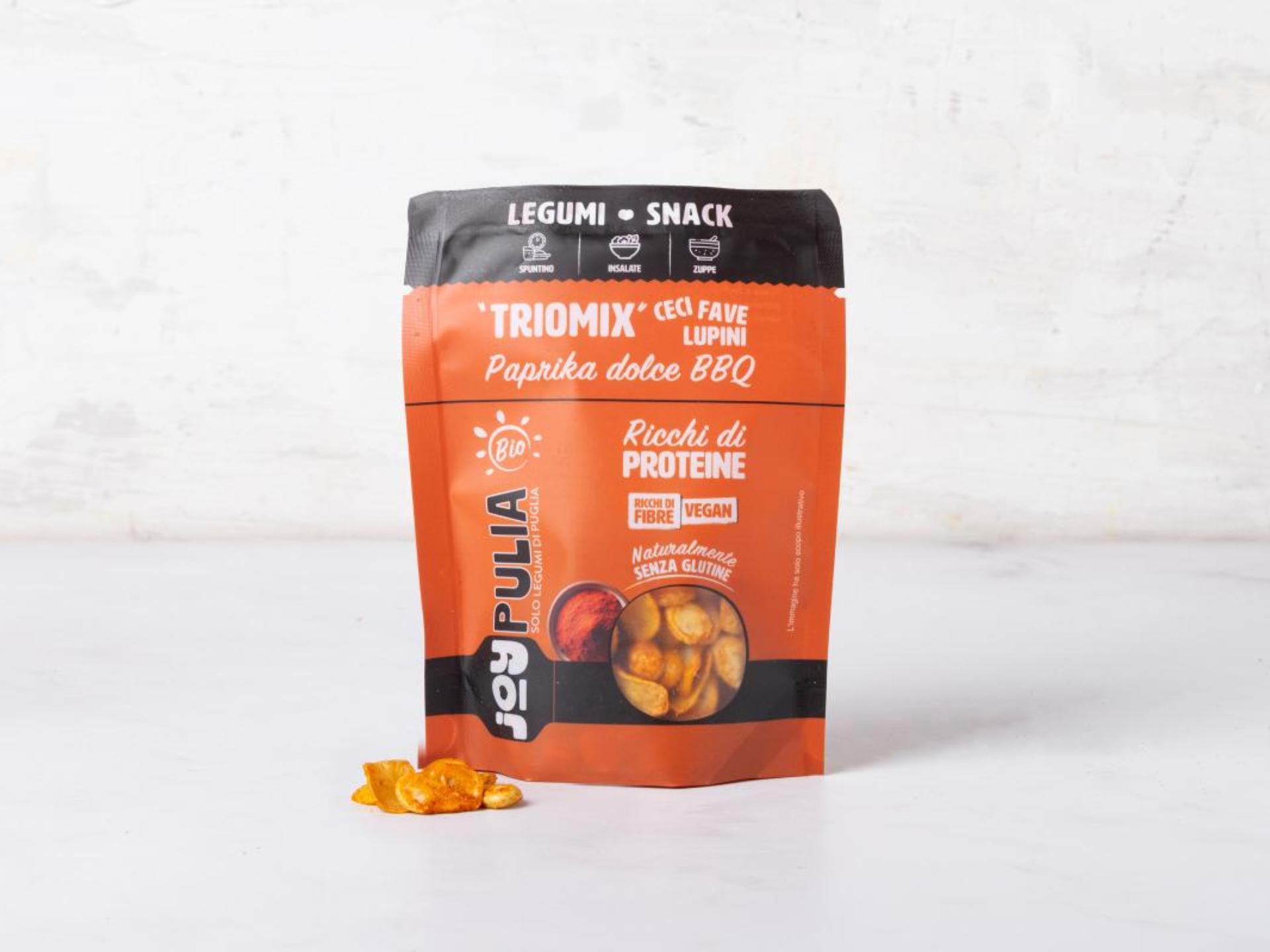 Mix di legumi croccanti con paprika BIO