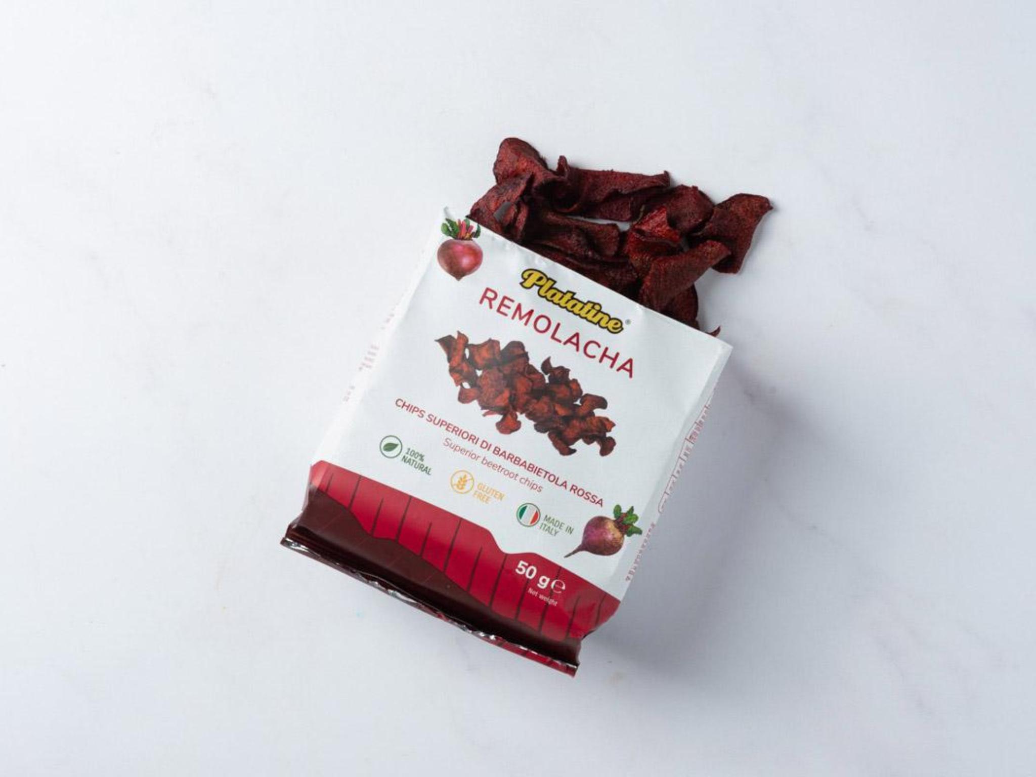 Chips di barbabietola rossa